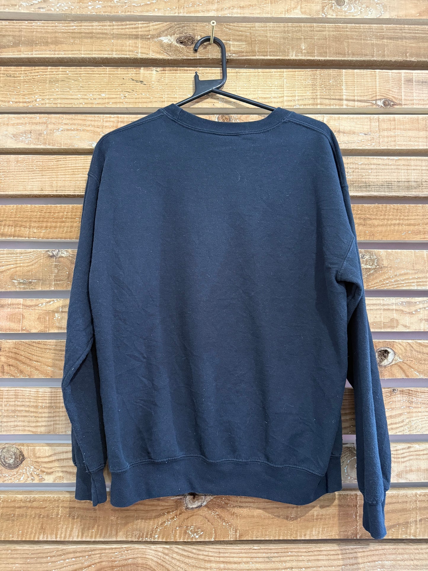 Vintage 90s wolf graphic sweater/ sweatshirt. USA. Size medium.