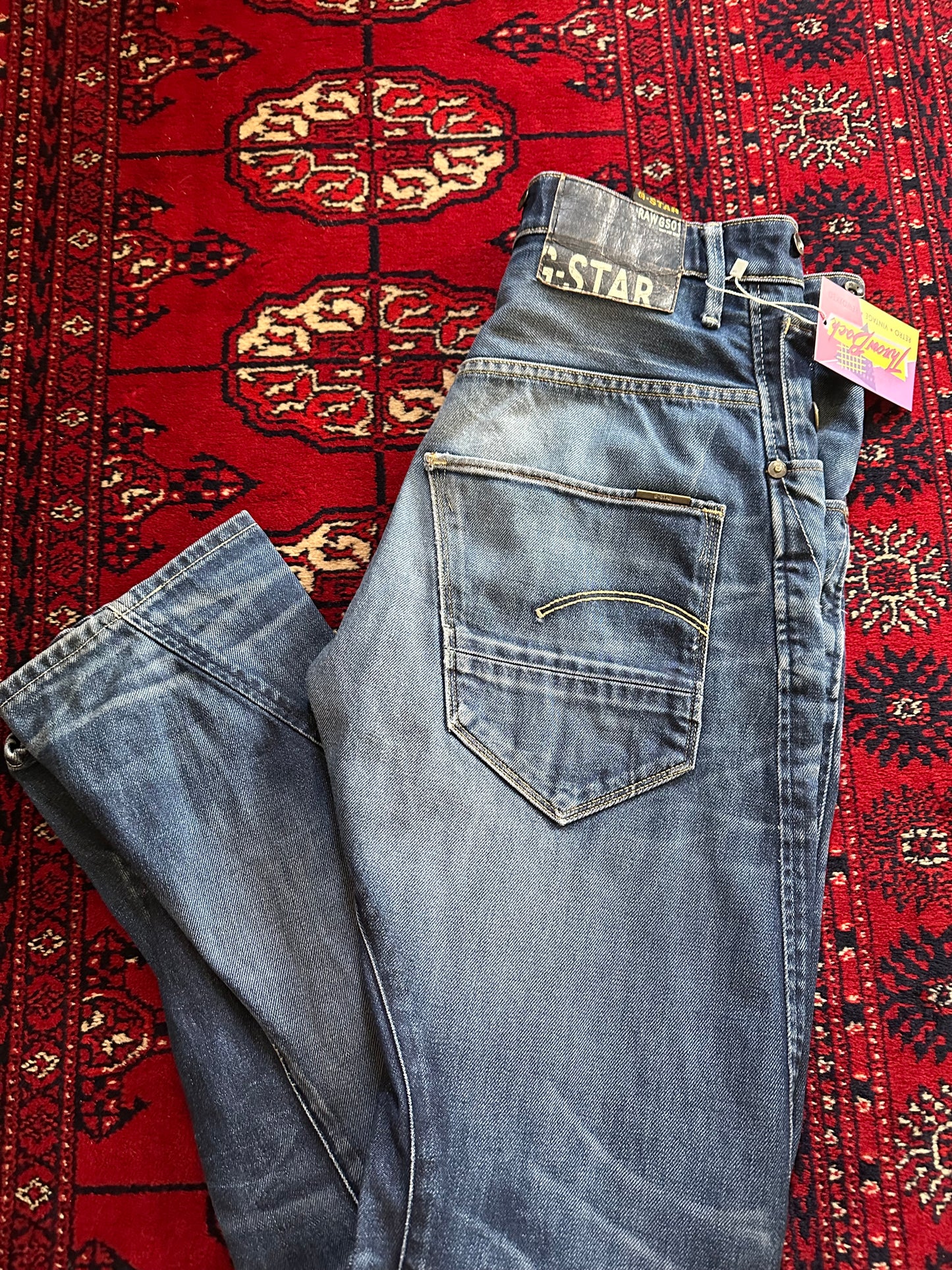 Vintage Y2K G-Star Raw Jeans. Blue. 31 waist” 34” leg.