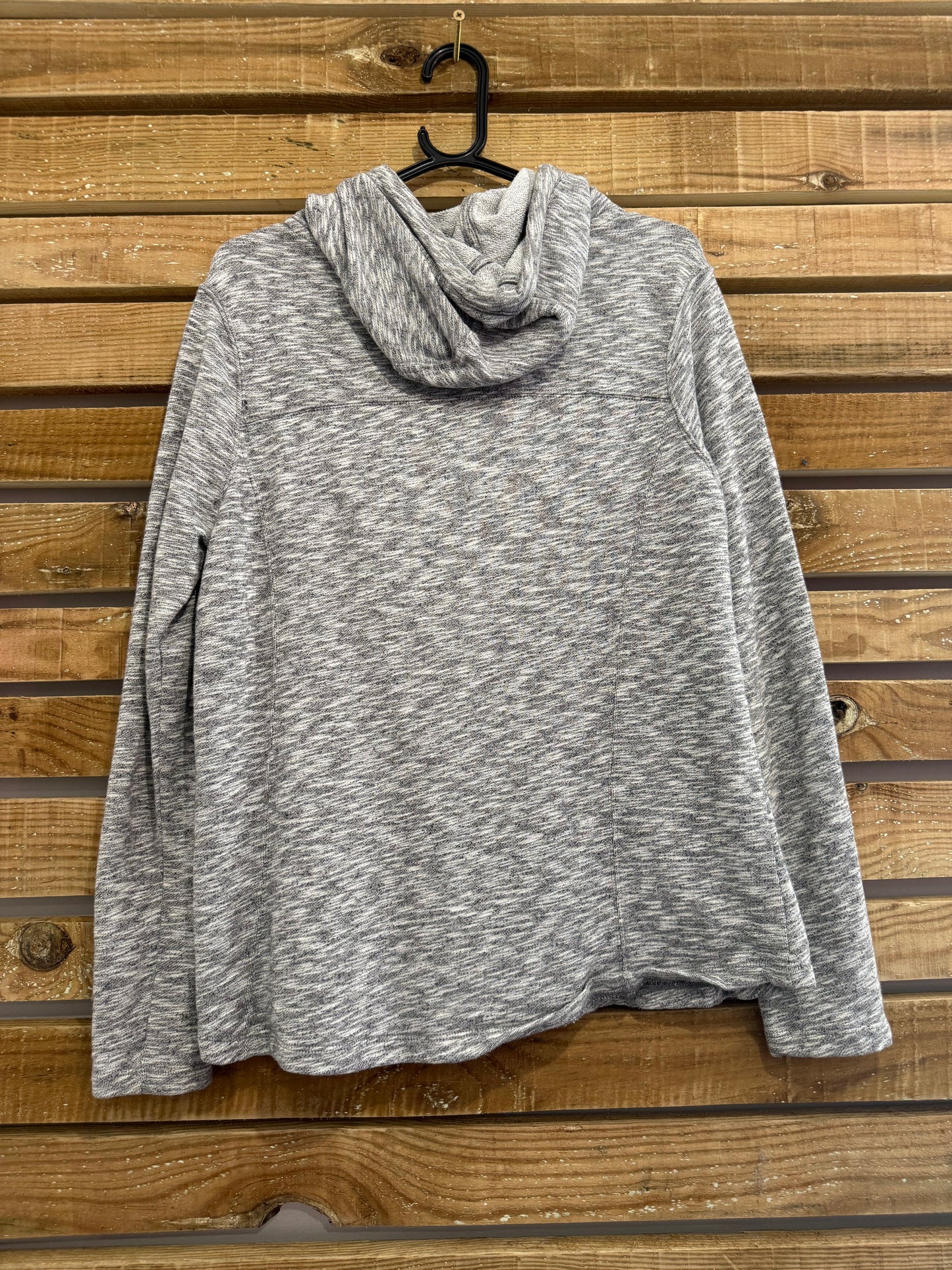 Vintage Y2K Carhartt hoodie/ hooded sweater. Grey. Size Large. Workwear.