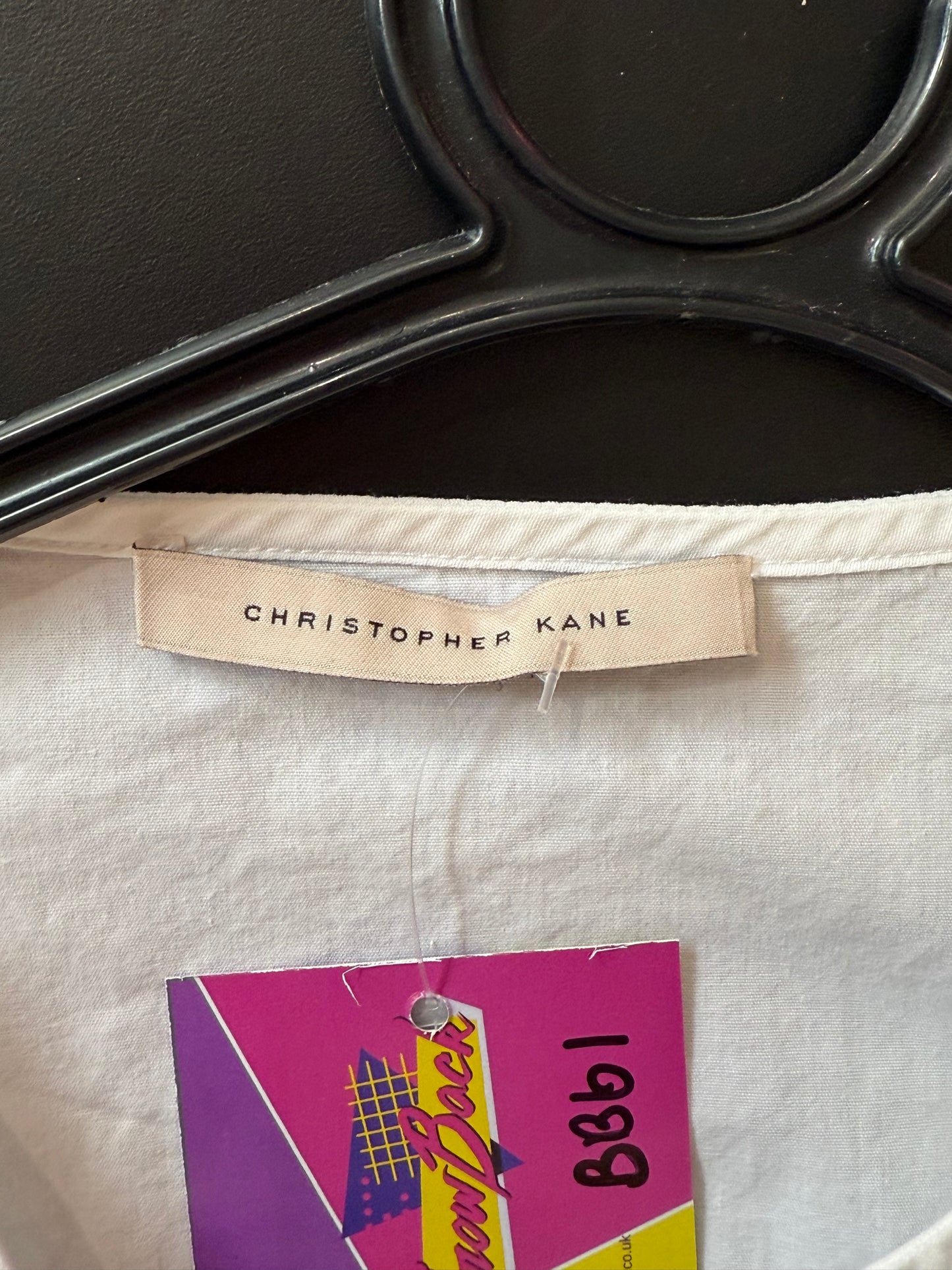 RARE Christopher Kane shirt with feather embellishment. Free sizing.