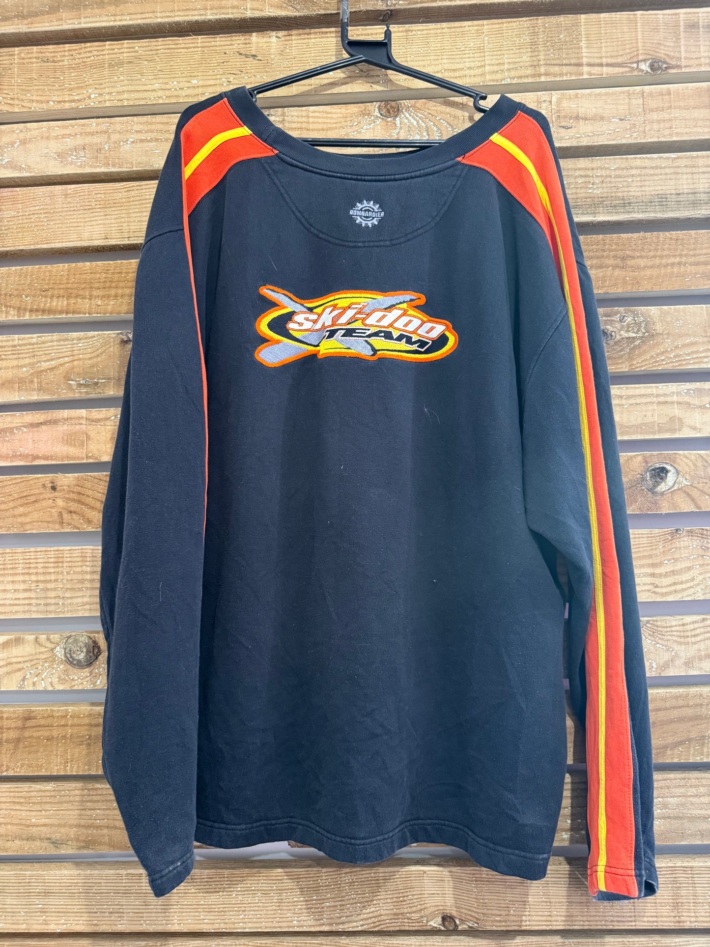 Vintage RARE 90s Ski doo bombardier sweater. Size XL