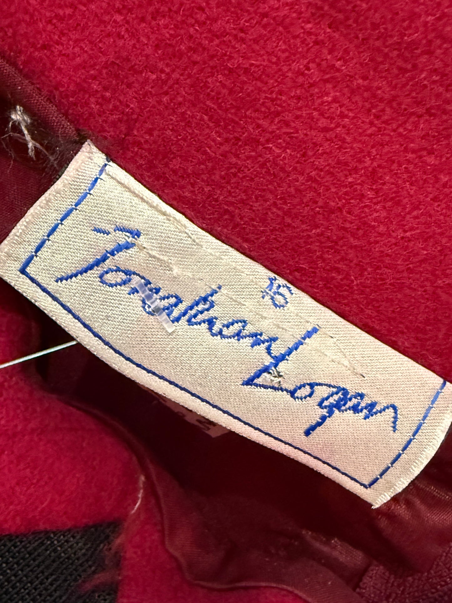 Vintage 80s Jonathan Logan wool skirt. Pink. Waist 31” size UK10-12