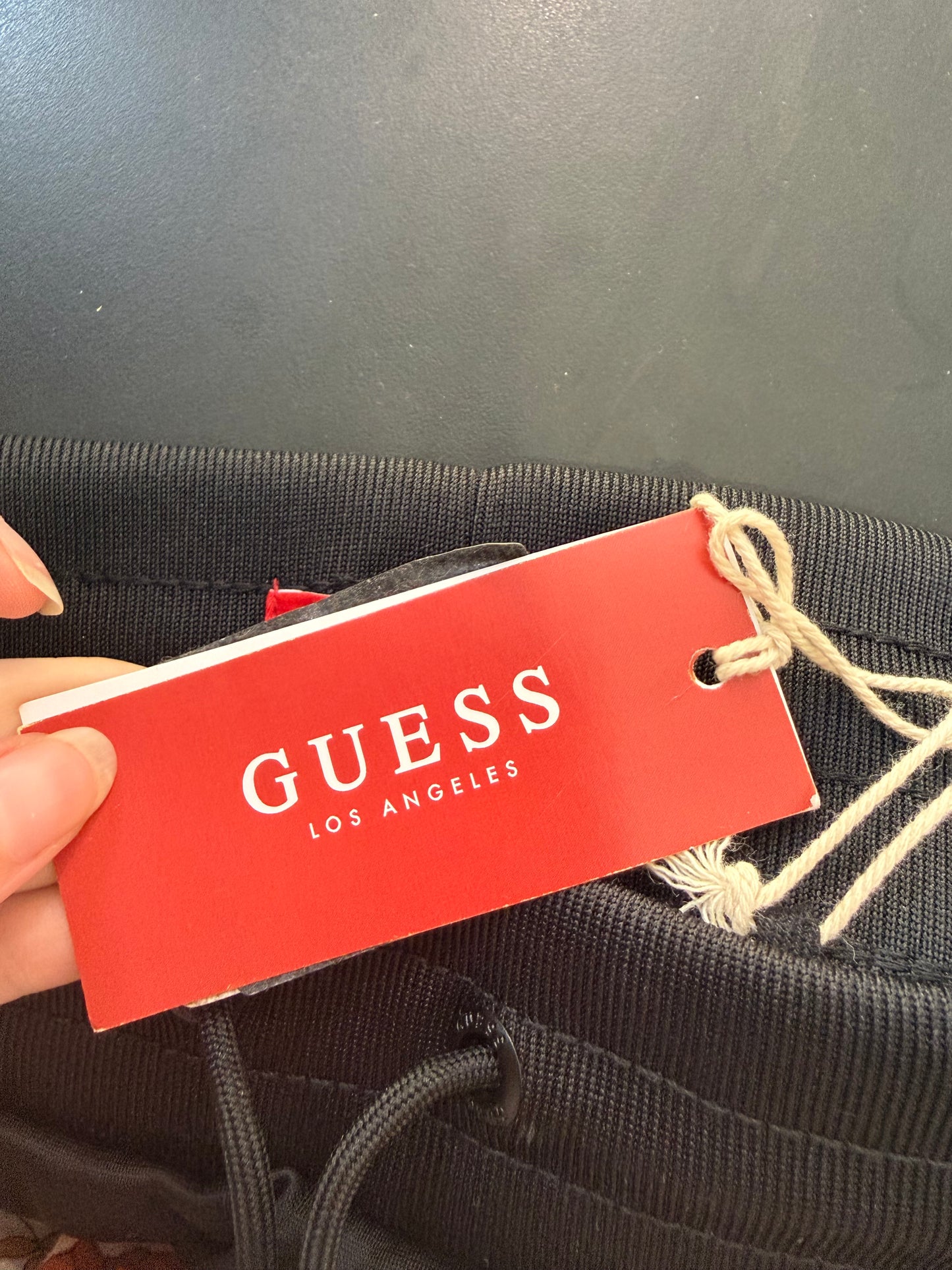 BNWT Guess Joggers/ Track pants. Black. XS. 30” waist.