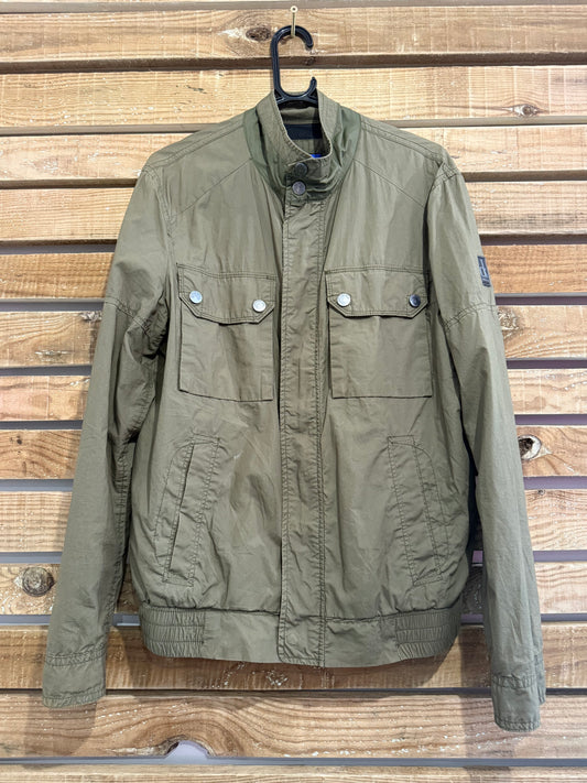 Vintage Y2K Calvin Klein field military bomber Jacket. Medium.