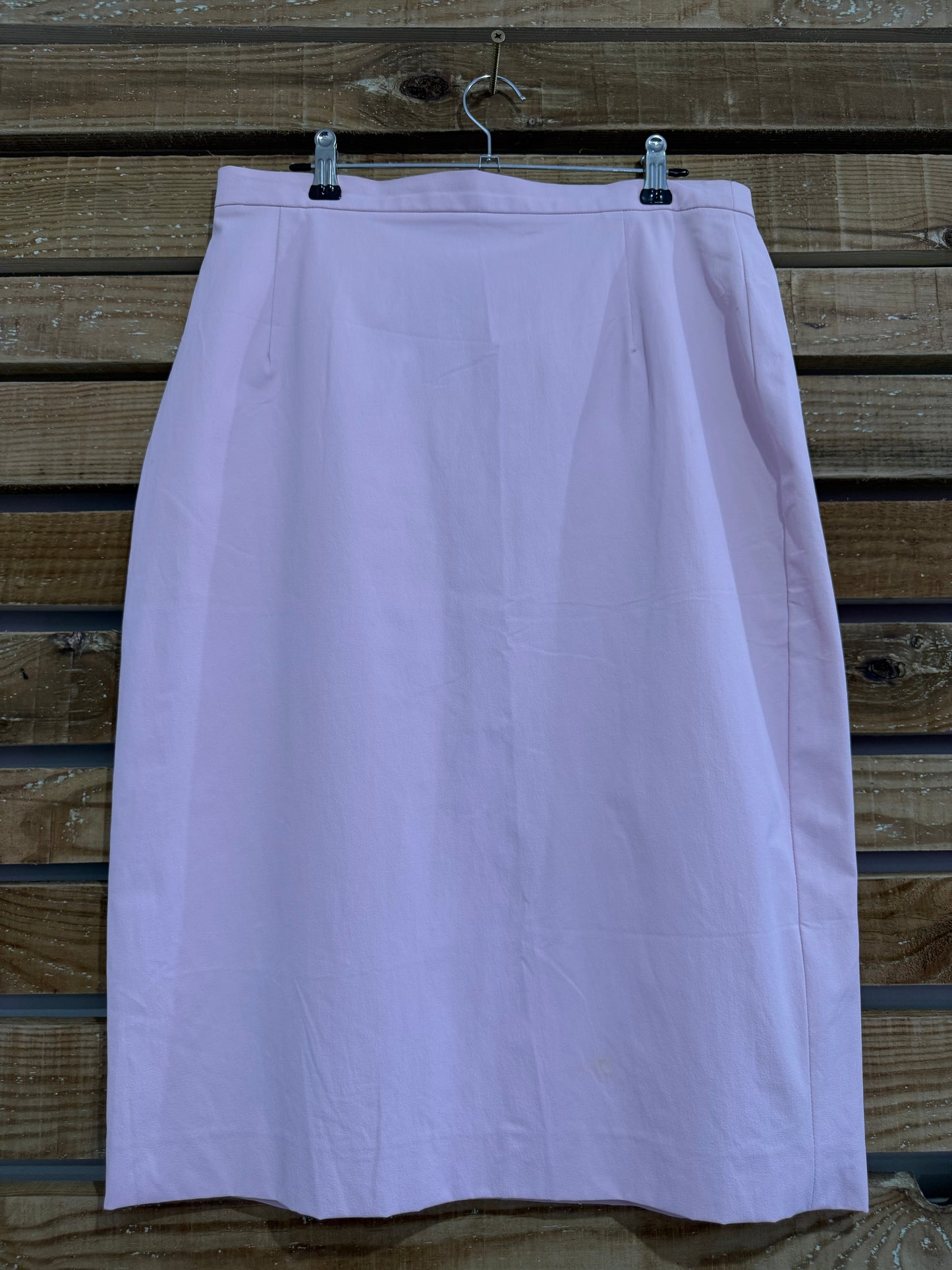 Vintage 80s Cerruti 1881 pink skirt. Summer. Waist 30 UK10