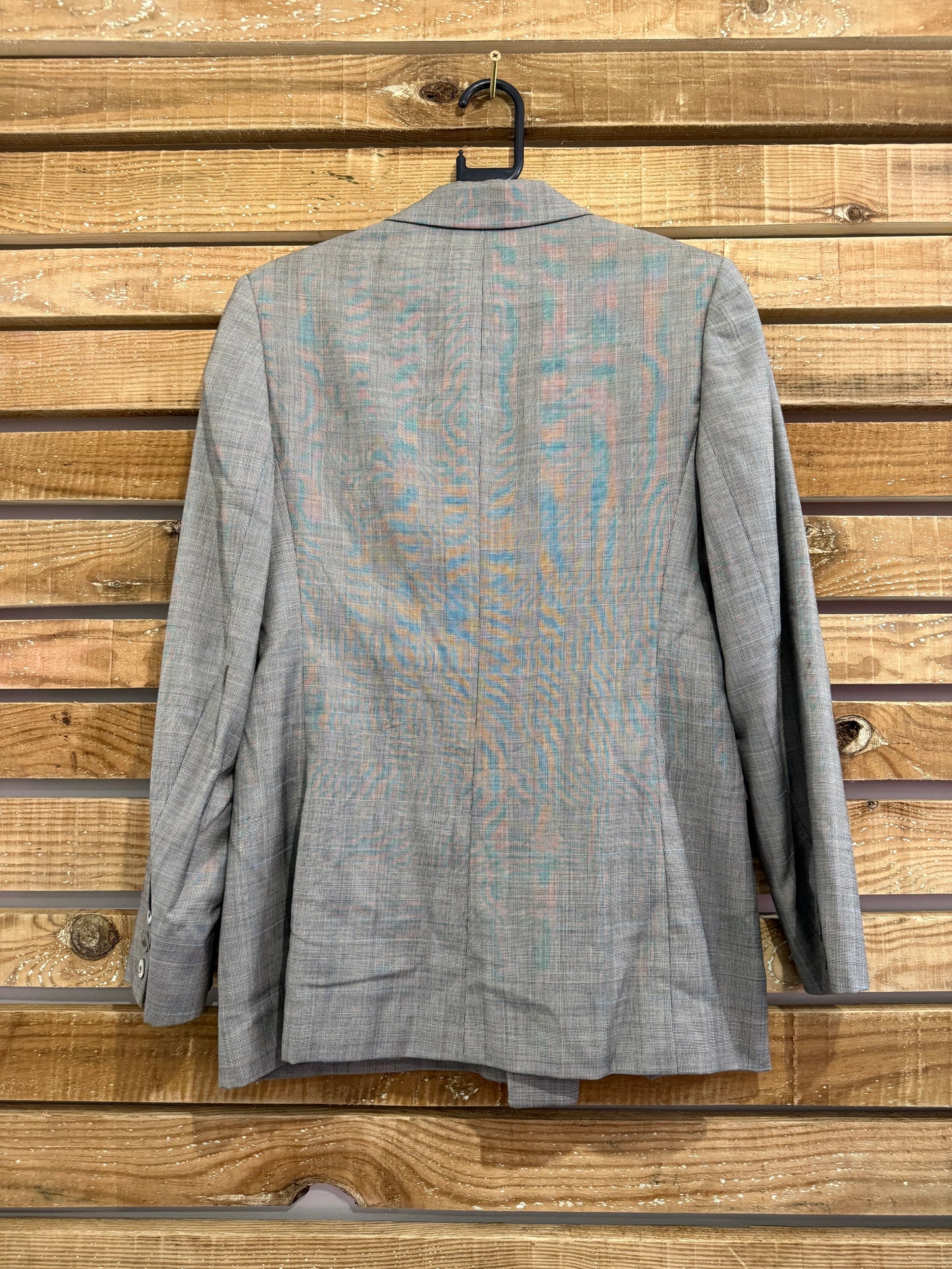 Vintage 80s Aquascutum double breasted button up blazer jacket. Size 10