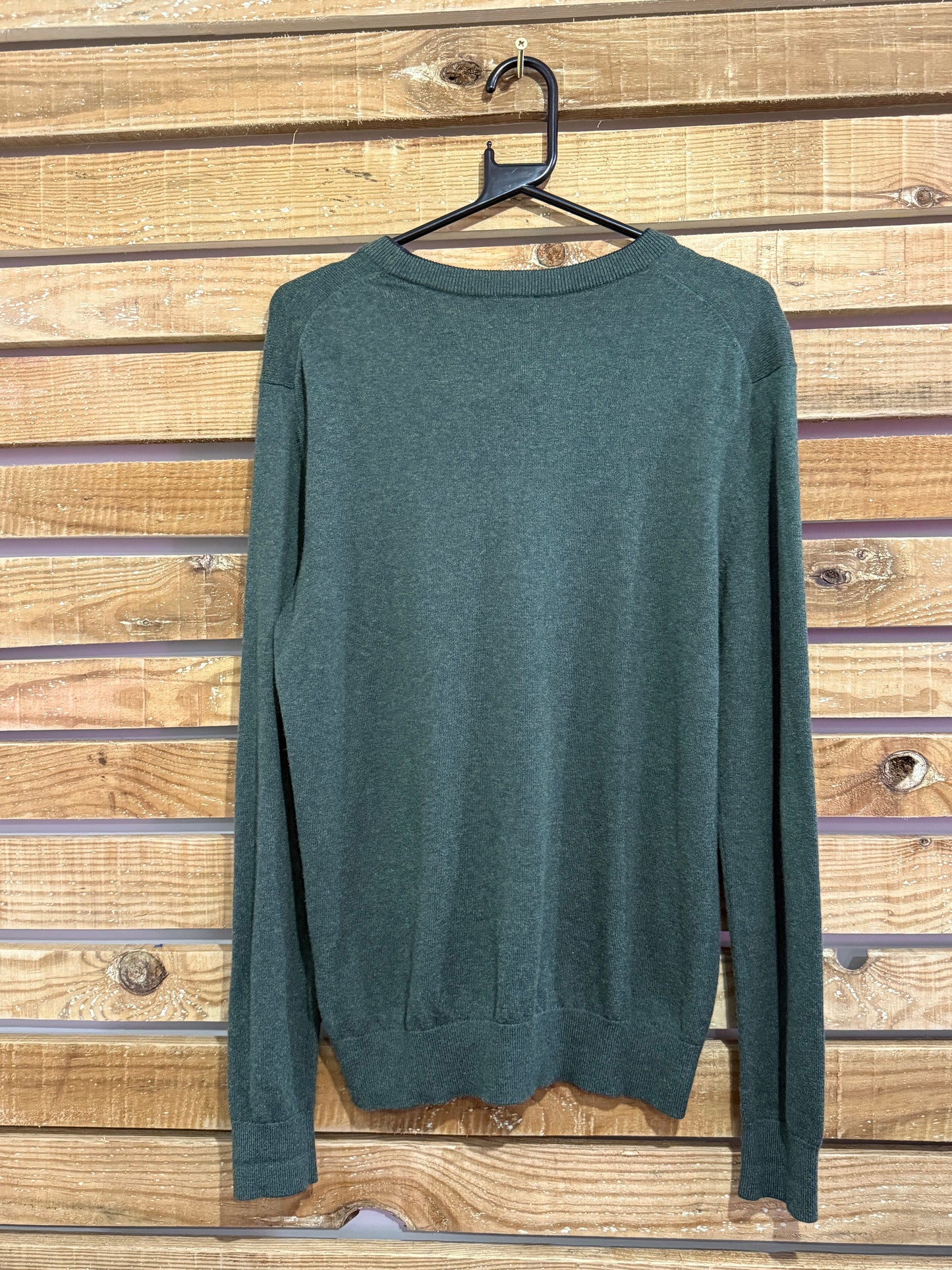 Paul Smith knit logo jumper/ sweater. Green. Size Small.