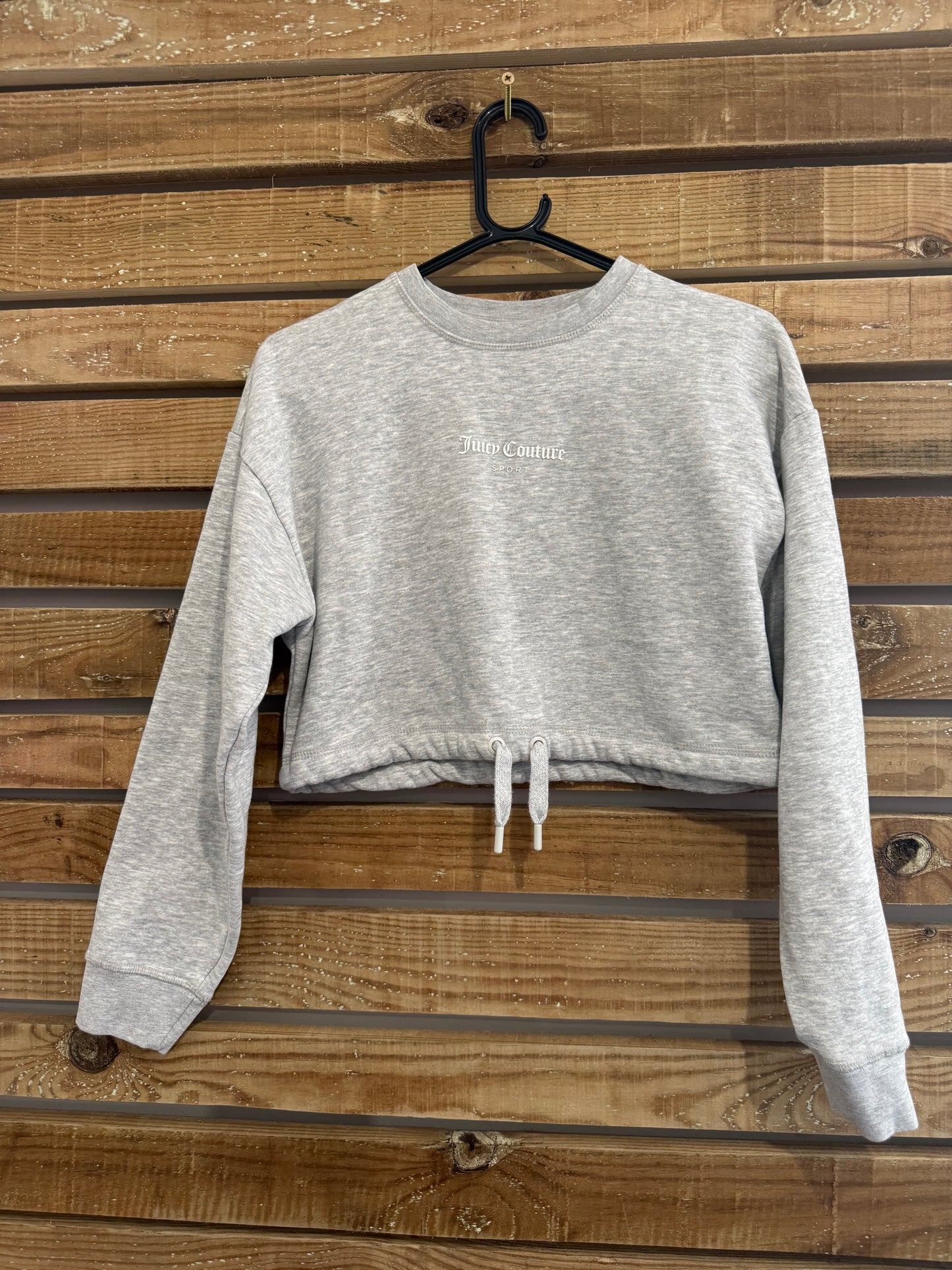 Vintage Y2K Juicy Couture cropped sweatshirt. Crop top. Size XS.