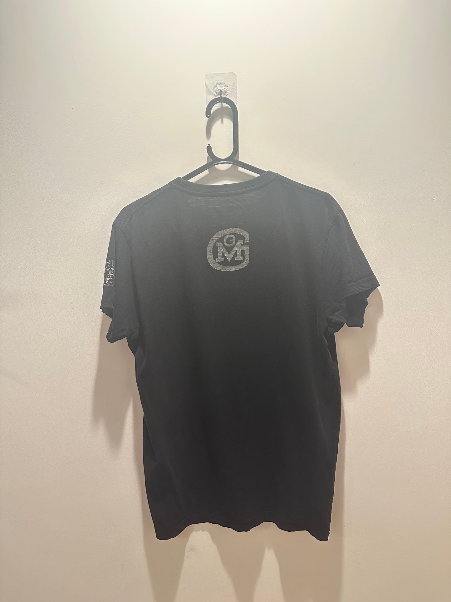 Vintage Y2K Gas Monkey Motif Motorcycle T-shirt. Biker. Size Medium