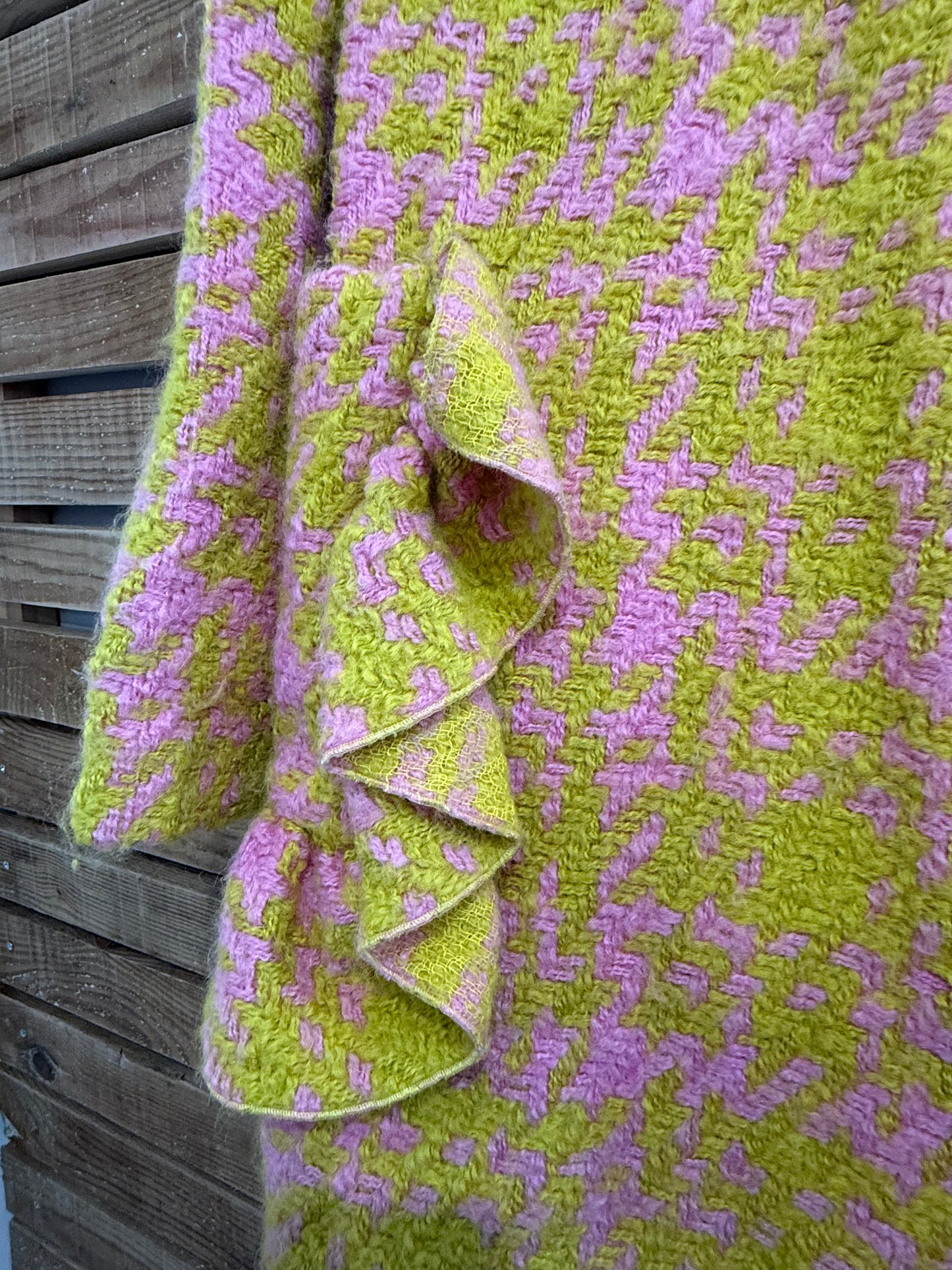 Marni RARE tweed ruffled wool Coat. 40. Free sizing.