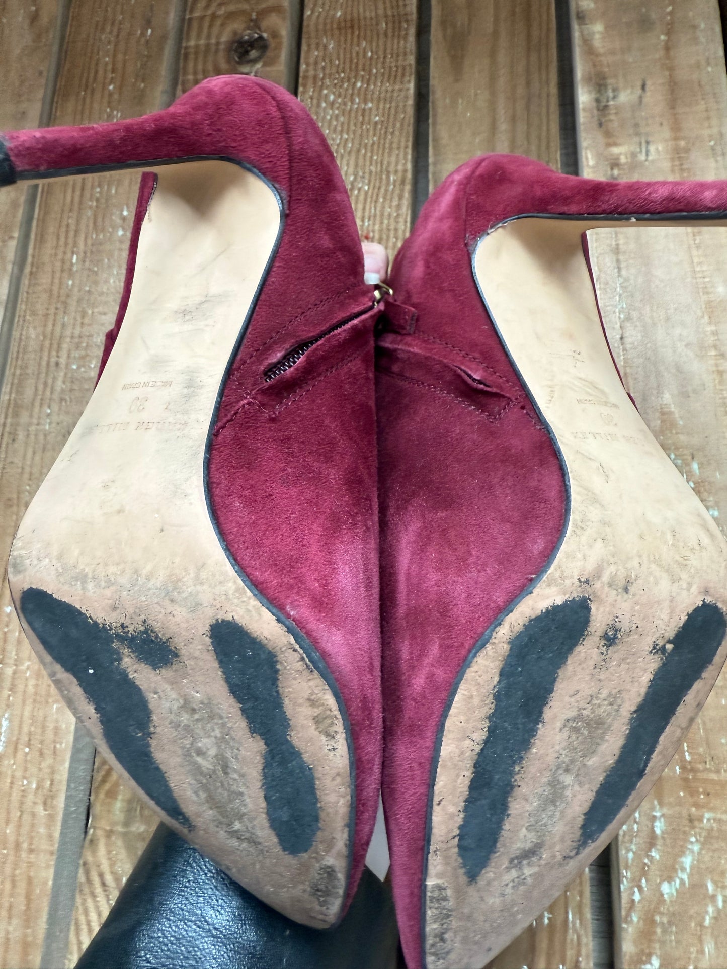 Karen Millen heeled ankle shoe boots. Size EU39, UK6.