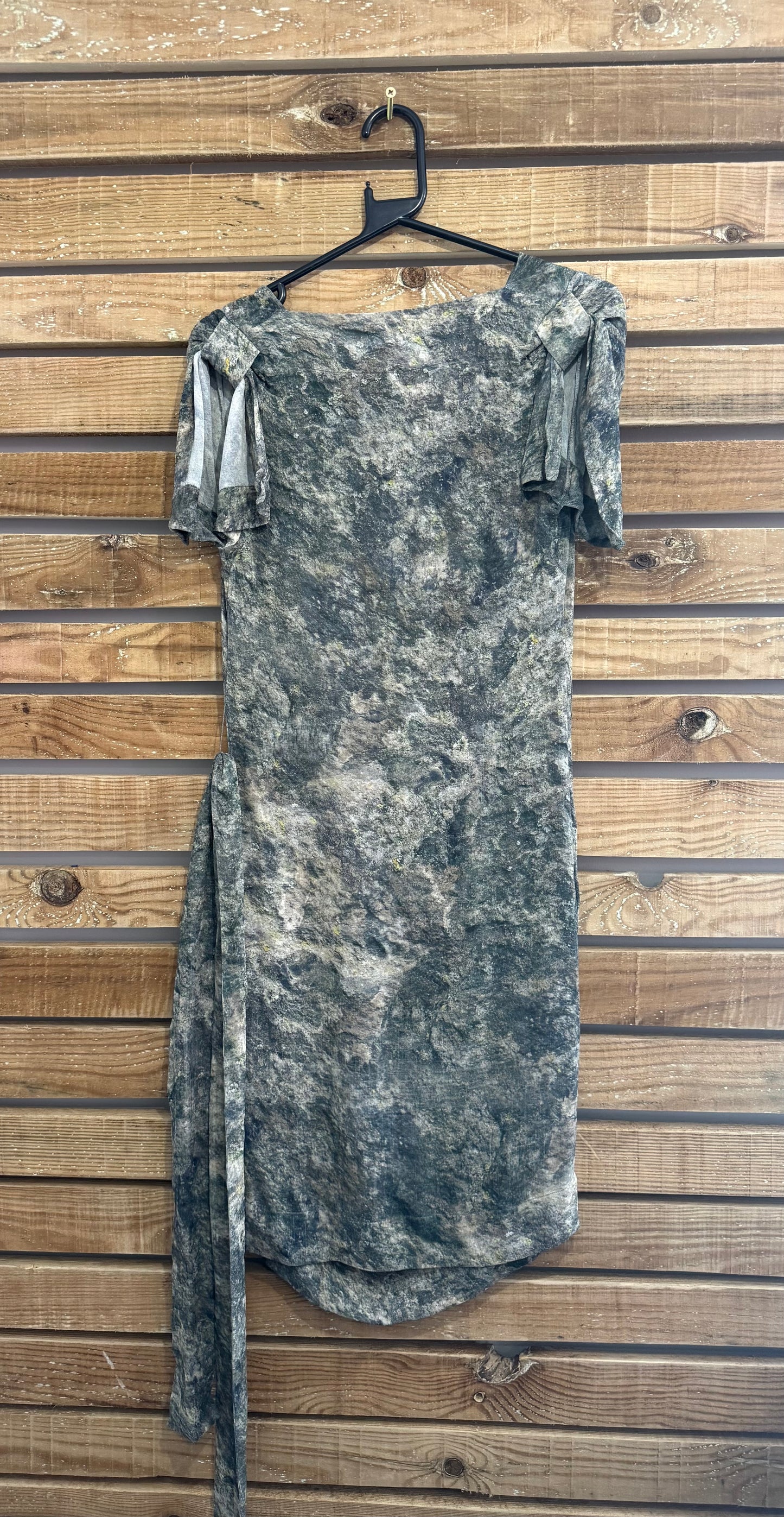 Vivienne Westwood anglomania wiggle Dress. Marble print. Size UK10. EU40. Rare.
