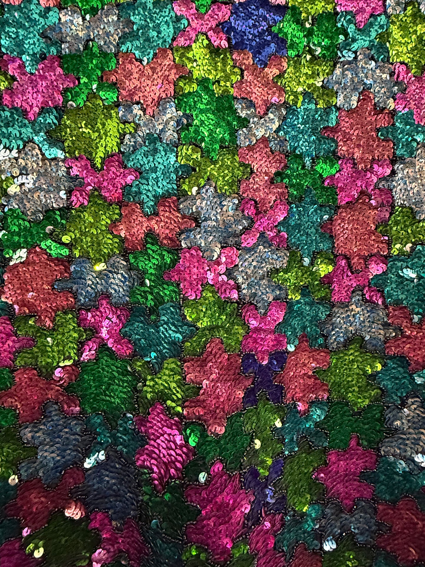 Vintage 80s sequin multicoloured dress. Party/ Festival/ Christmas. Size 10