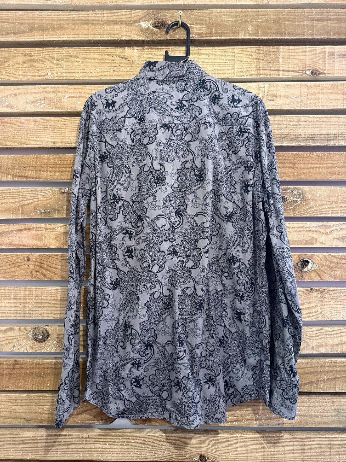 Vintage Y2K Diesel paisley patterned button up shirt. Size XL.
