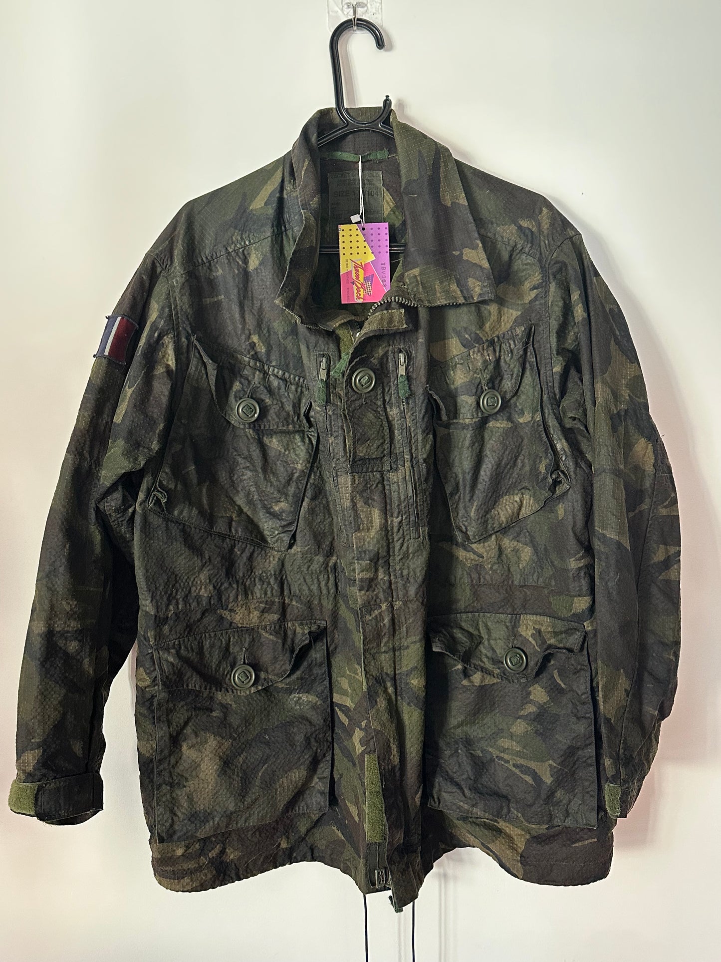 Genuine British Army DPM Field Jacket Windproof Smock 170/104 Size.