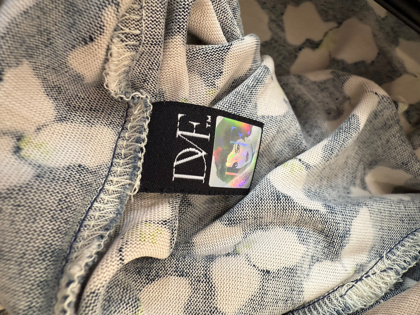 Vintage Y2K Dianne Von Furstenburg (DVF) silk dress. Patterned. Summer. Size 14.