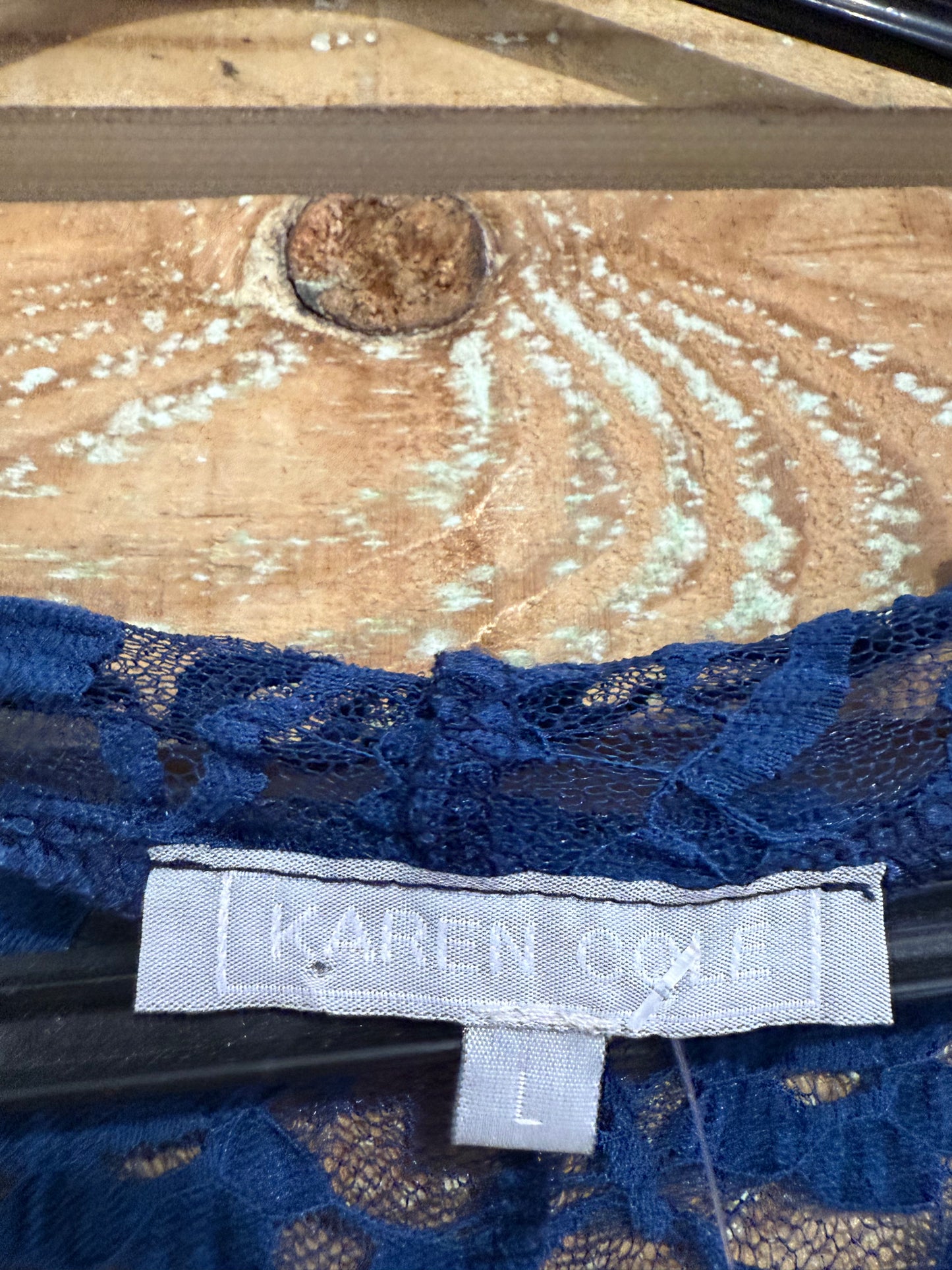 Vintage Y2K Karen Cole lace top. Size UK8-12