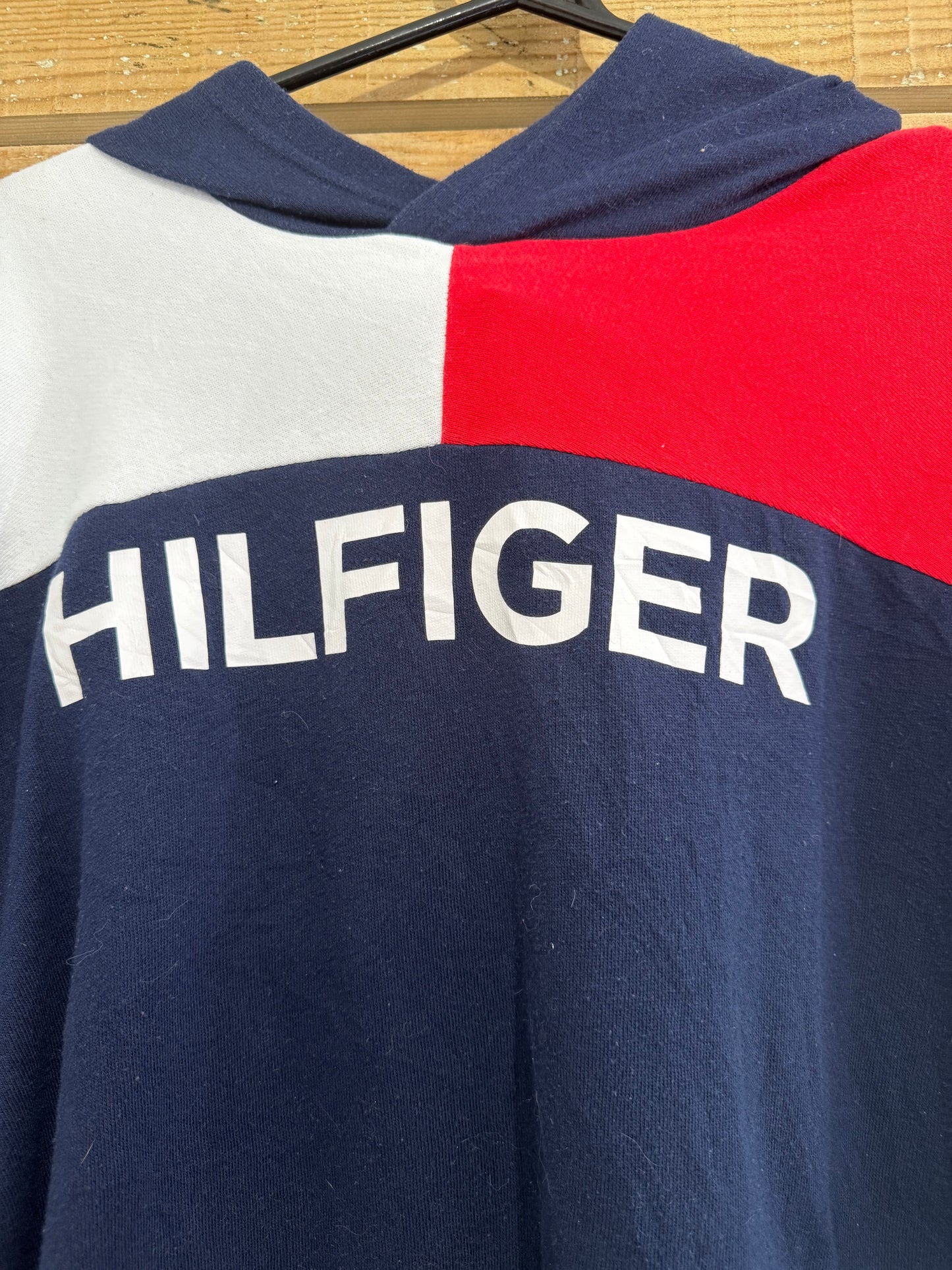 Vintage Y2K Tommy Hilfiger Spell-out logo hoodie/ hooded sweater.