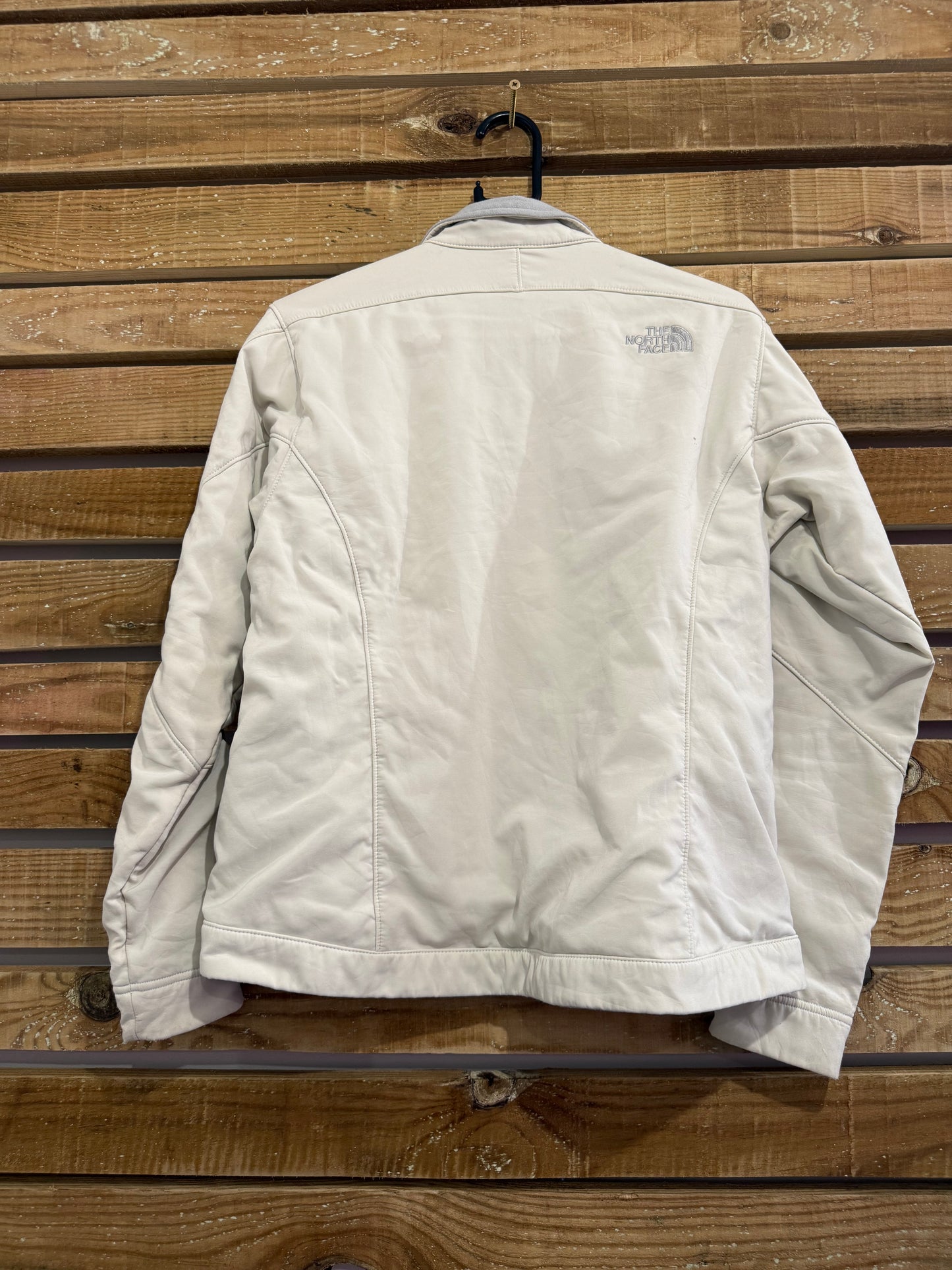 Vintage 90s The North Face Waterproof Outdoors Jacket. White. Size Medium.