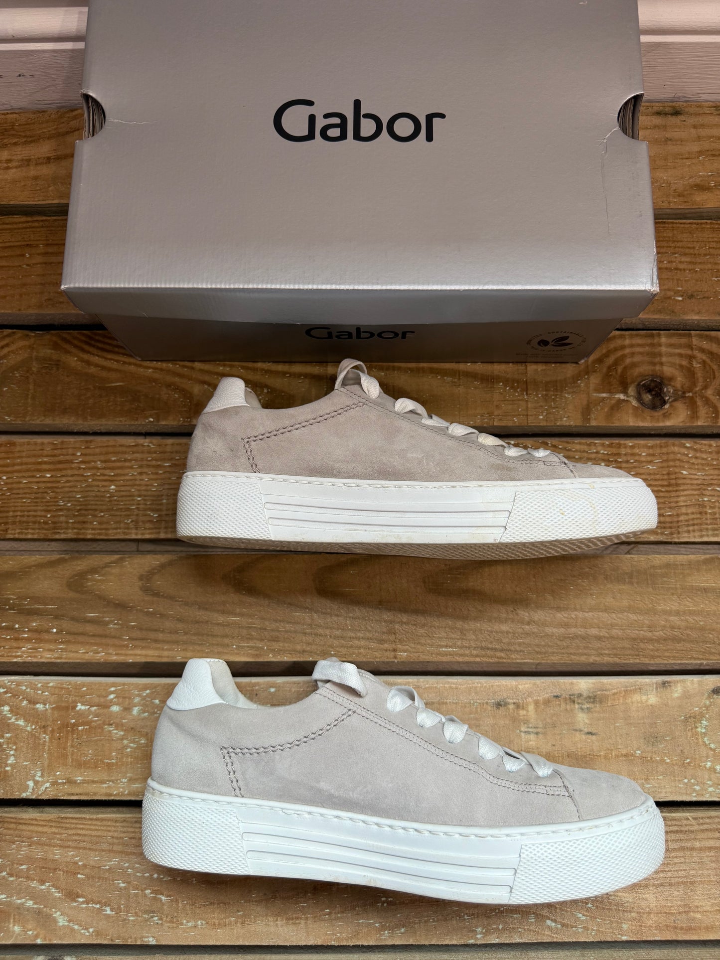 Gabor comfort trainers/ sneakers. UK6.5. EU40
