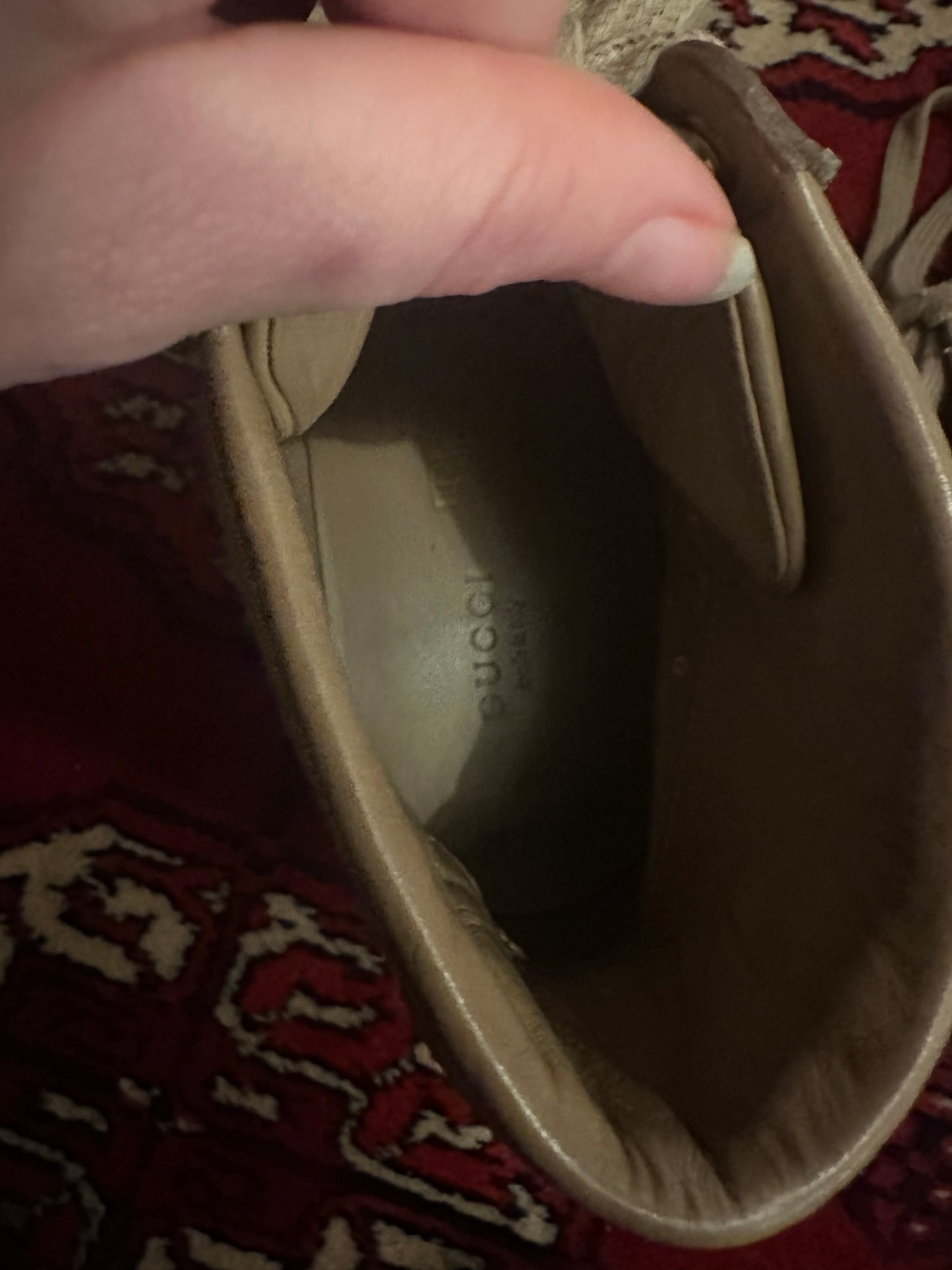 Vintage Y2K Gucci original monogram GG trainers/ sneakers. Size 37 (UK4)