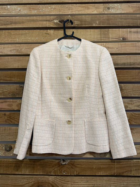 Vintage 80s Aquascutum button up jacket. Size 12.