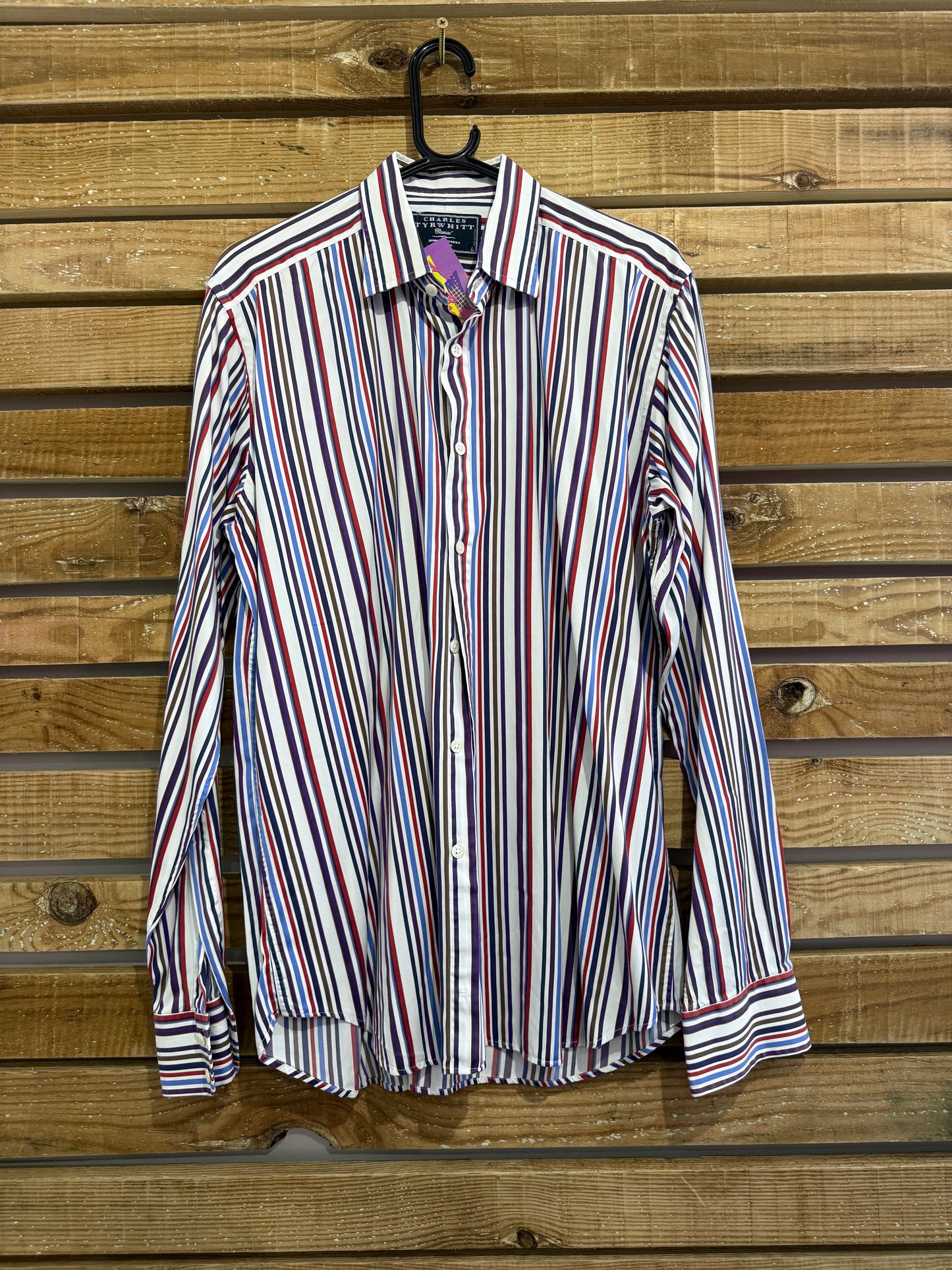 Charles Tyrwhitt striped shirt - Size Large.