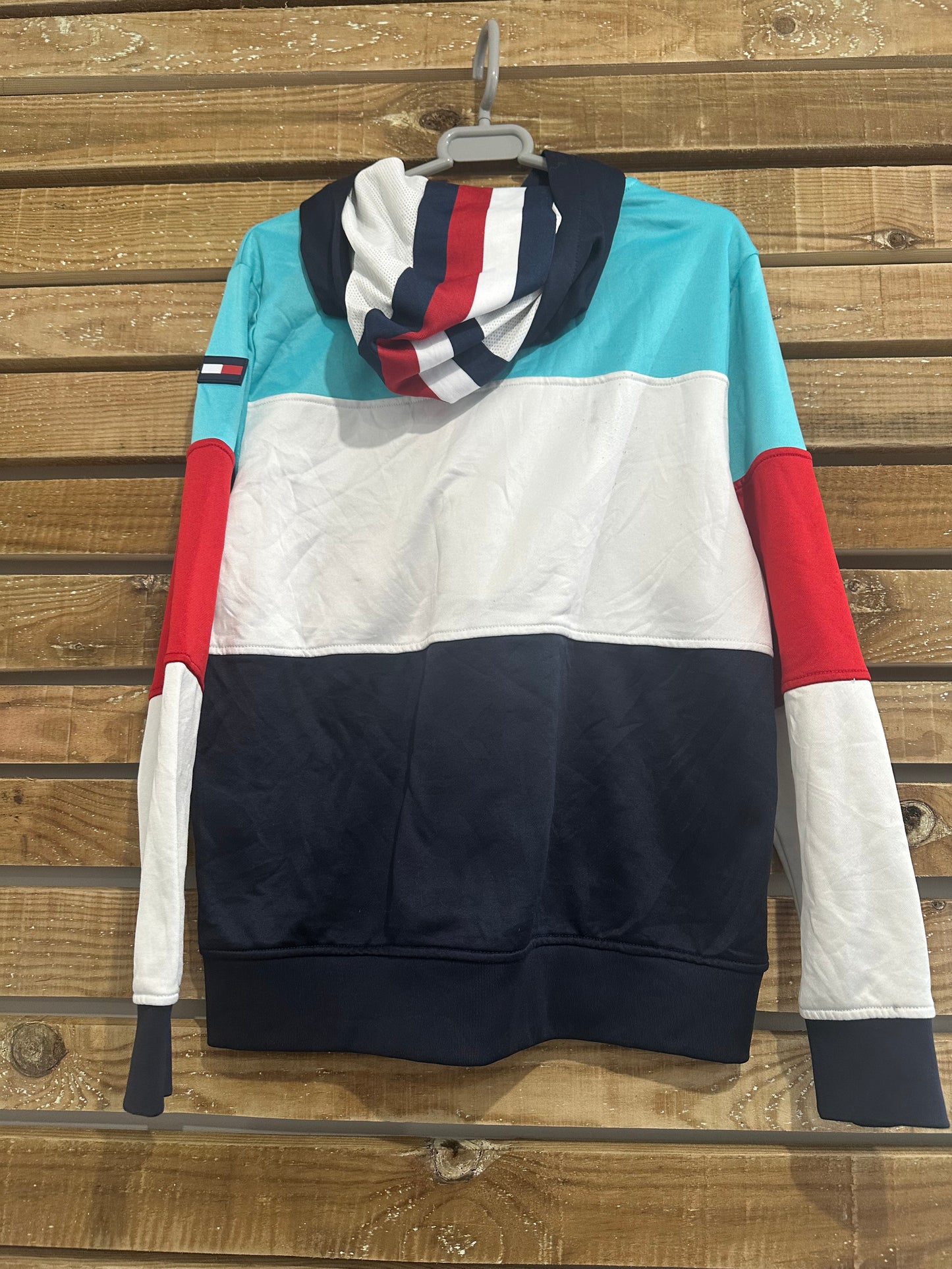 Vintage Y2K Tommy Hilfiger Spell-out logo hoodie/ hooded sweater.