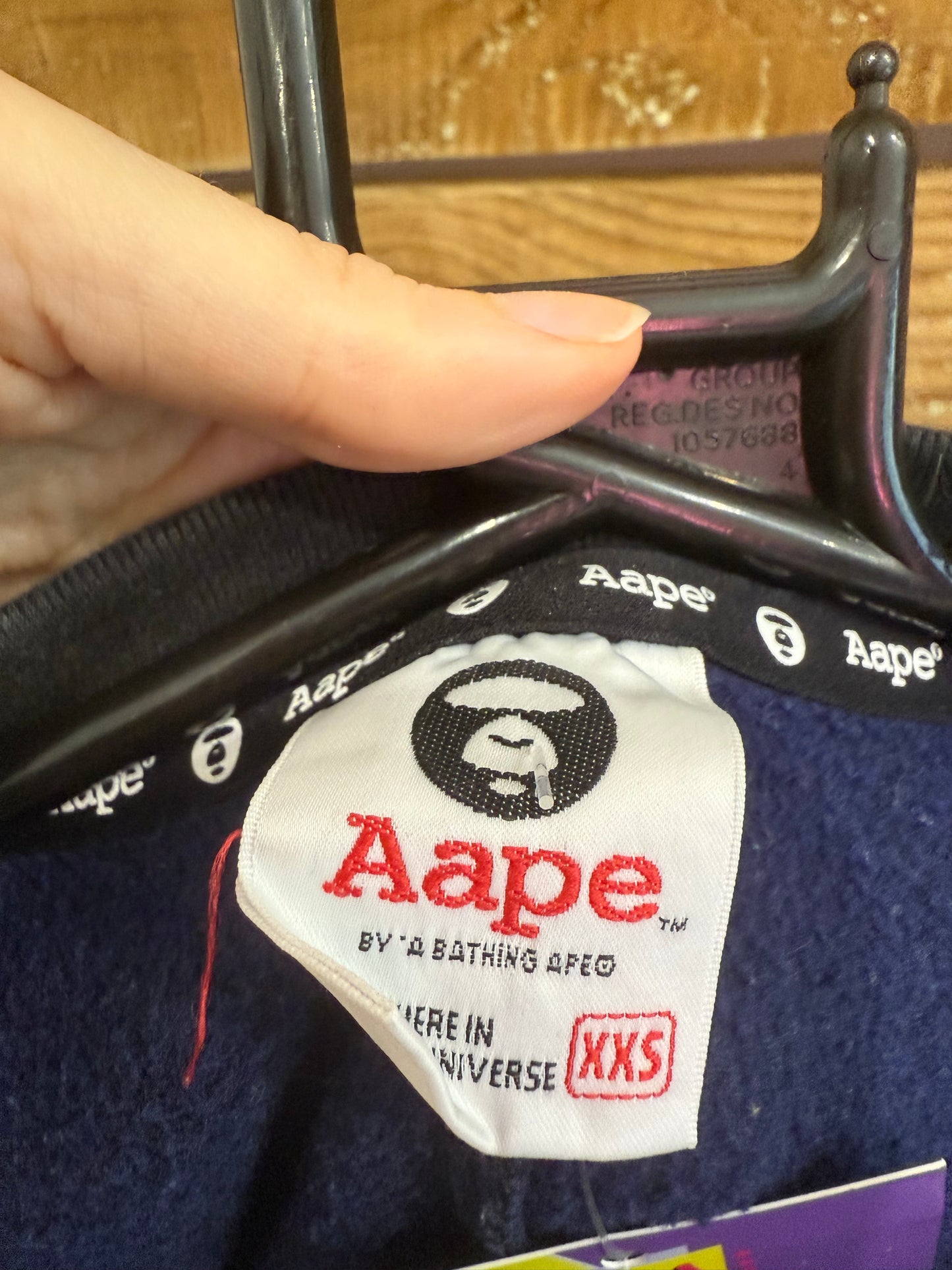 Aape by A Bathing Ape. (Bape) Sweater/sweatshirt. Mushroom design. Free sizing.