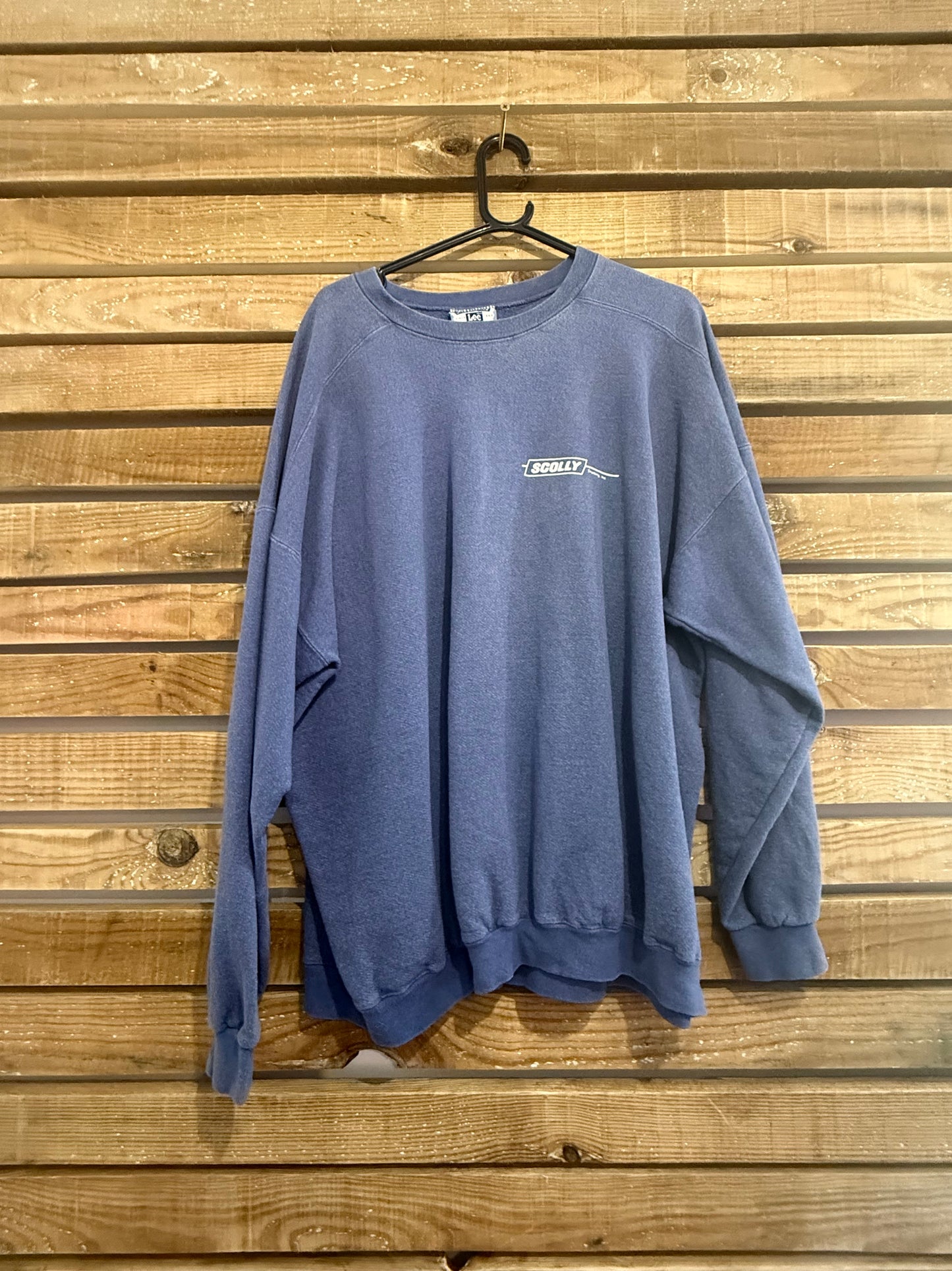 Vintage 90s Lee American Scolly Truckers sweater/ sweatshirt. USA. Size XXL.
