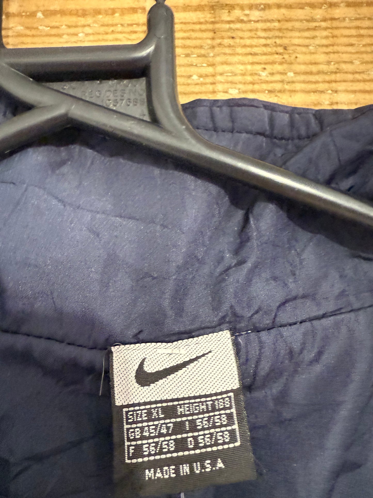 Vintage 90s Nike zip up windbreaker/ shell track jacket. Size XL. Festival.