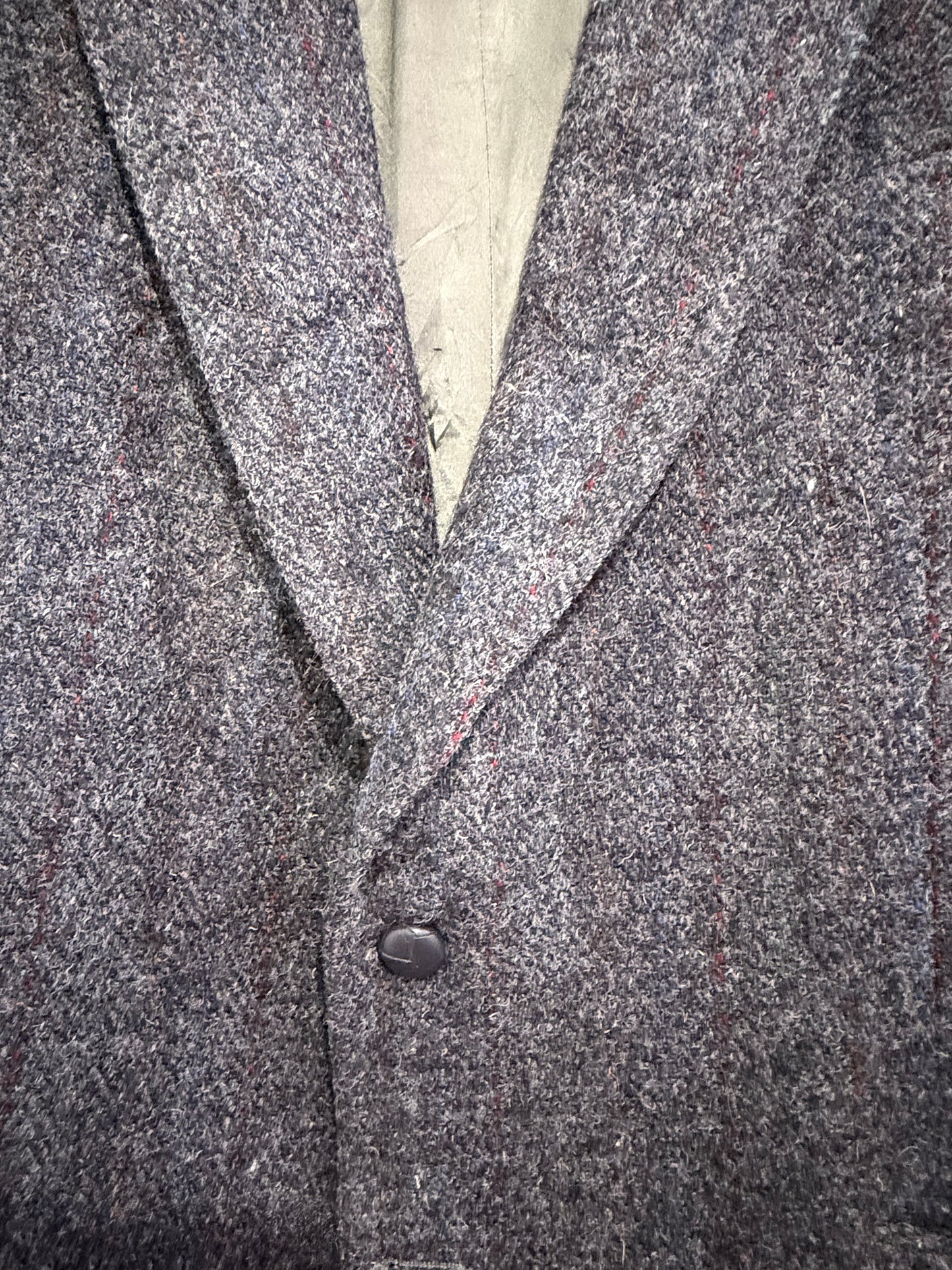 Vintage 80s Harris Tweed Blazer/ Jacket. Size 40” chest, small.