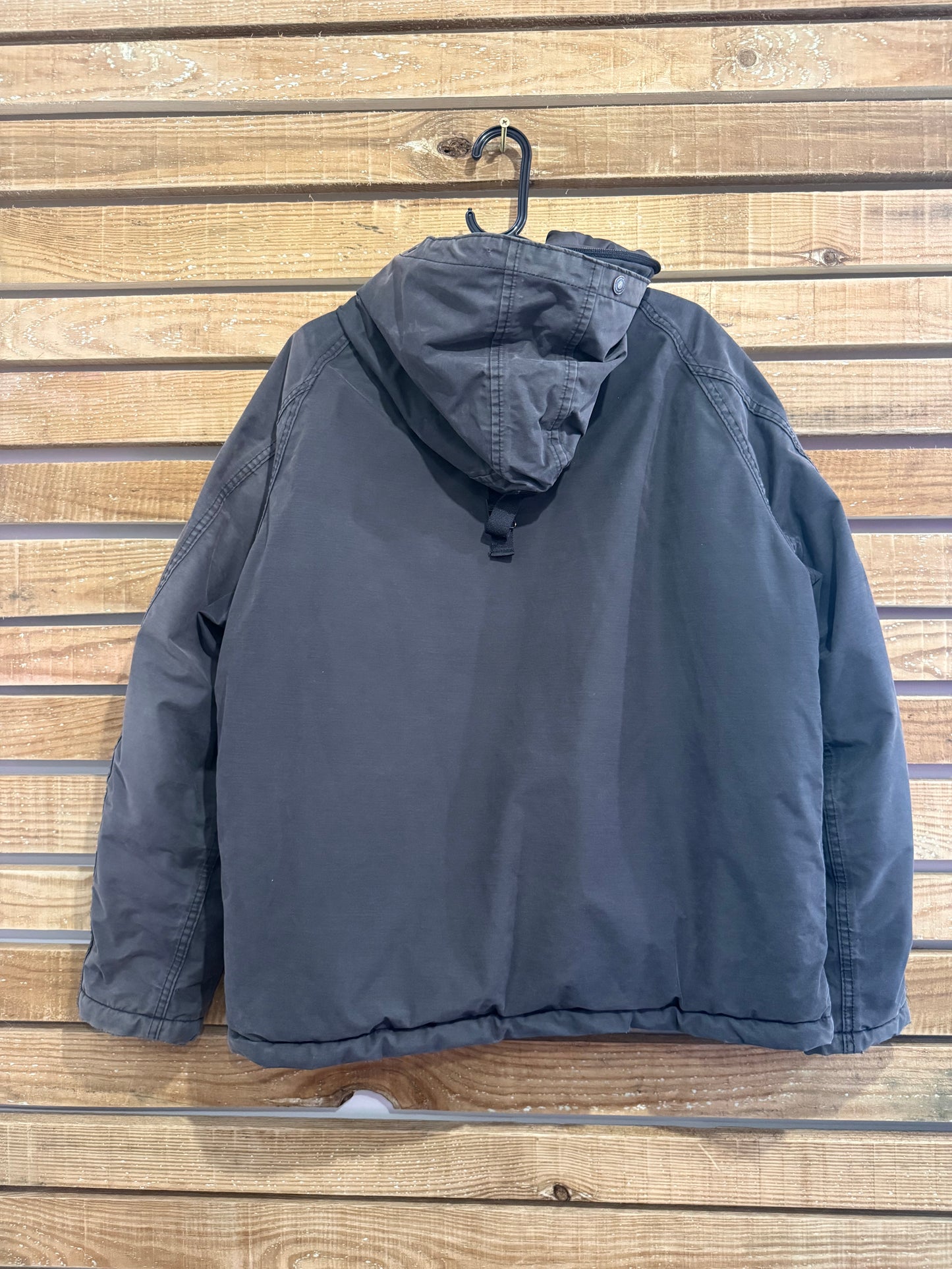 Vintage Y2K Timberland mountain padded parka jacket/ coat. Black. Size Medium.