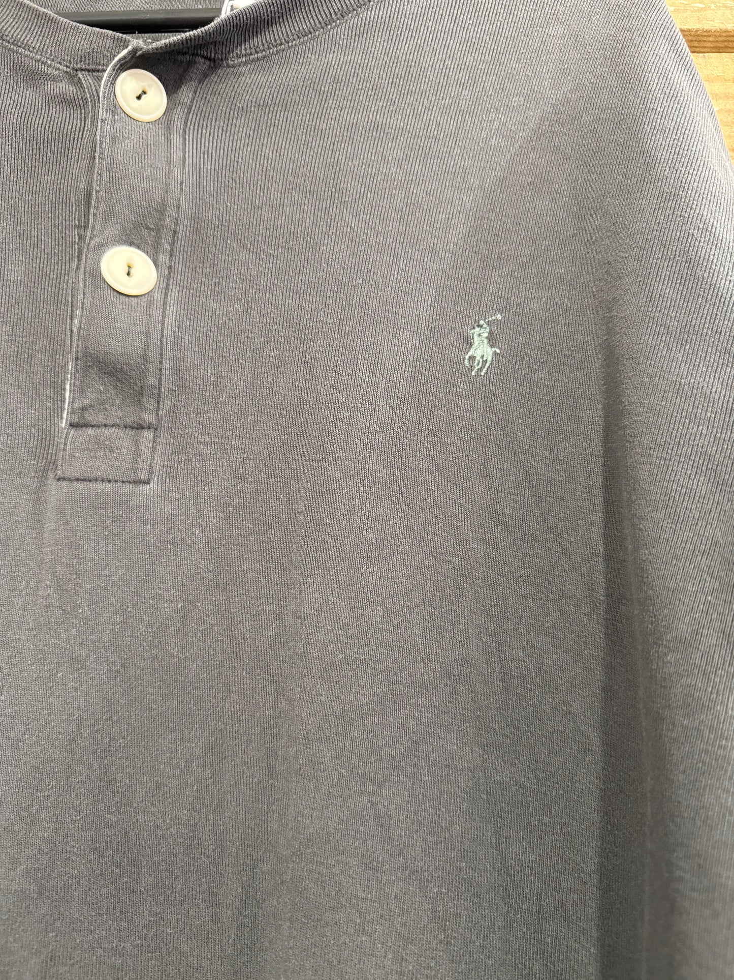 Vintage 90s Ralph Lauren grey sweater/ sweatshirt. Size Large