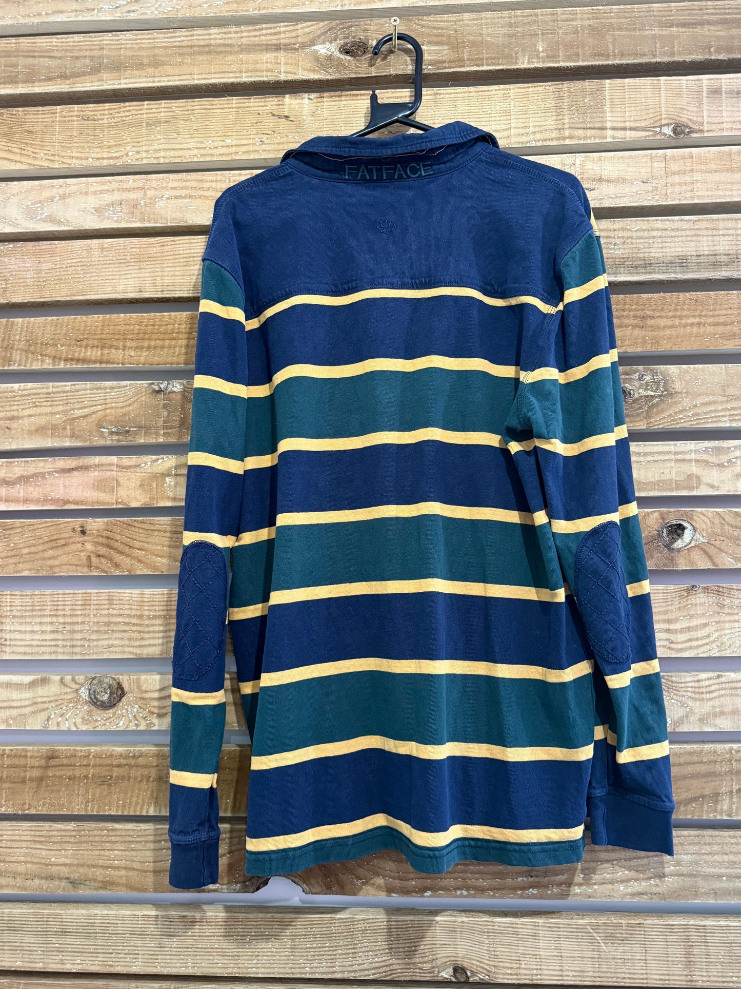 Fat Face Rugby Striped Shirt. Size XL.