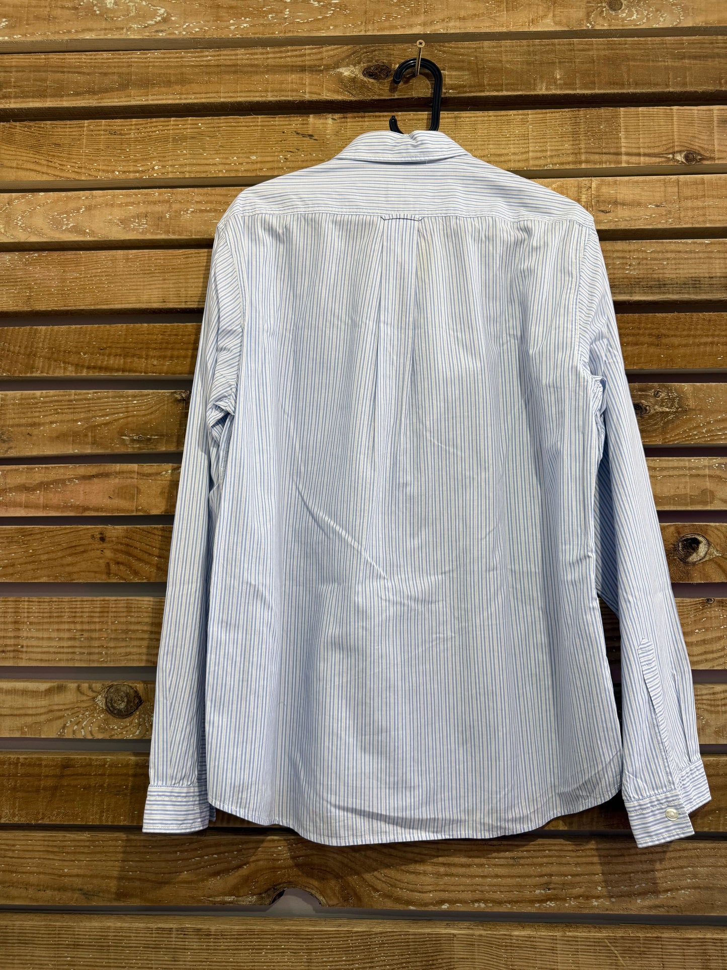 Boss orange striped shirt. Size Large.