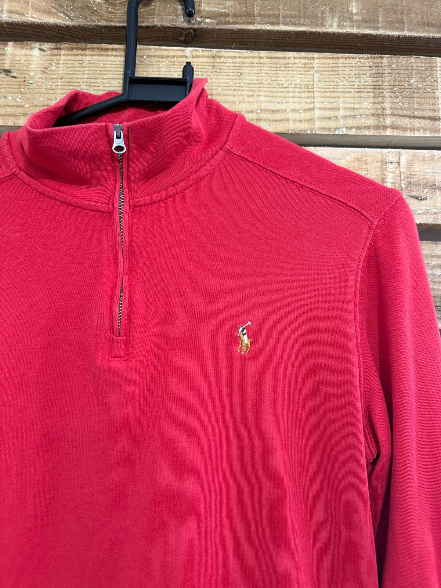 Vintage 90s Ralph Lauren 1/4 zip sweater/ sweatshirt. Size L(14/16)