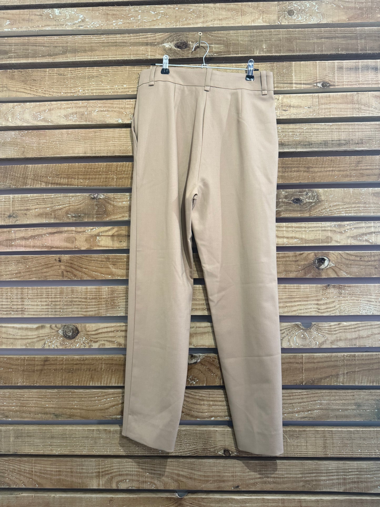 BNWT Maje wool beige trousers. 28”waist. Size UK8