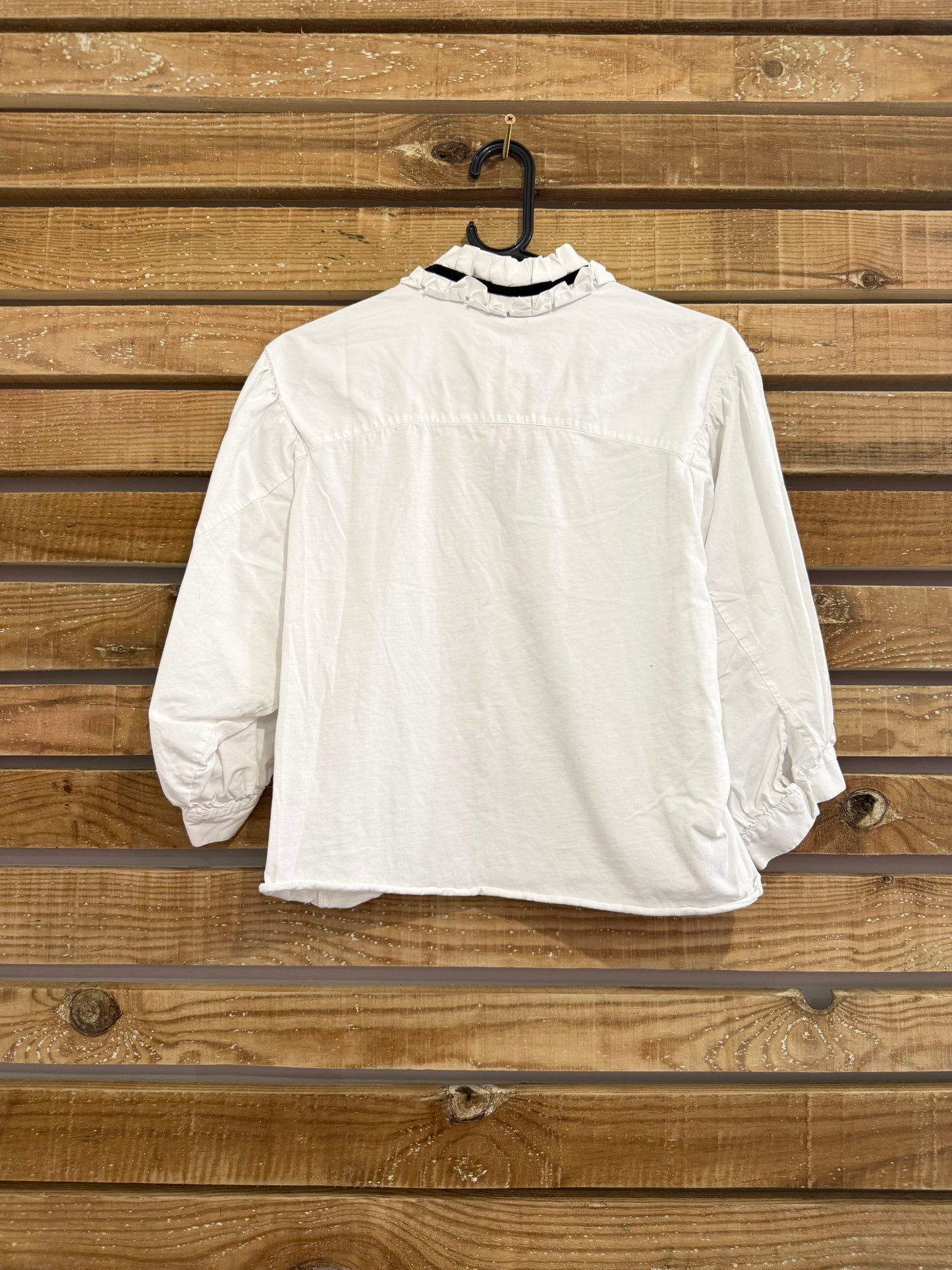 See by Chloé white blouse with neck tie. Size medium.