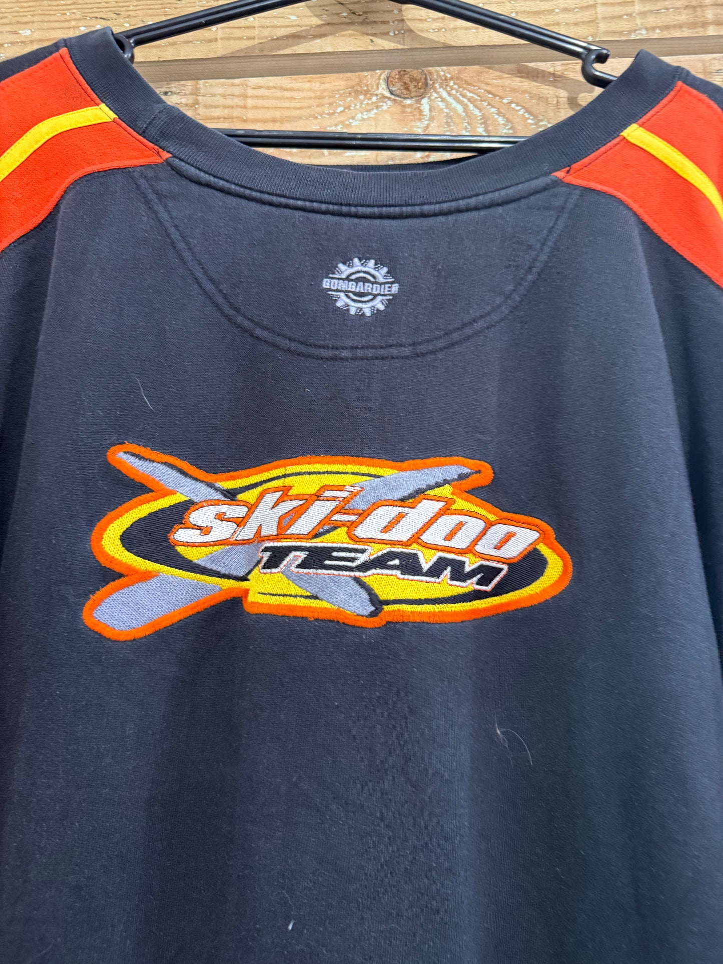 Vintage RARE 90s Ski doo bombardier sweater. Size XL
