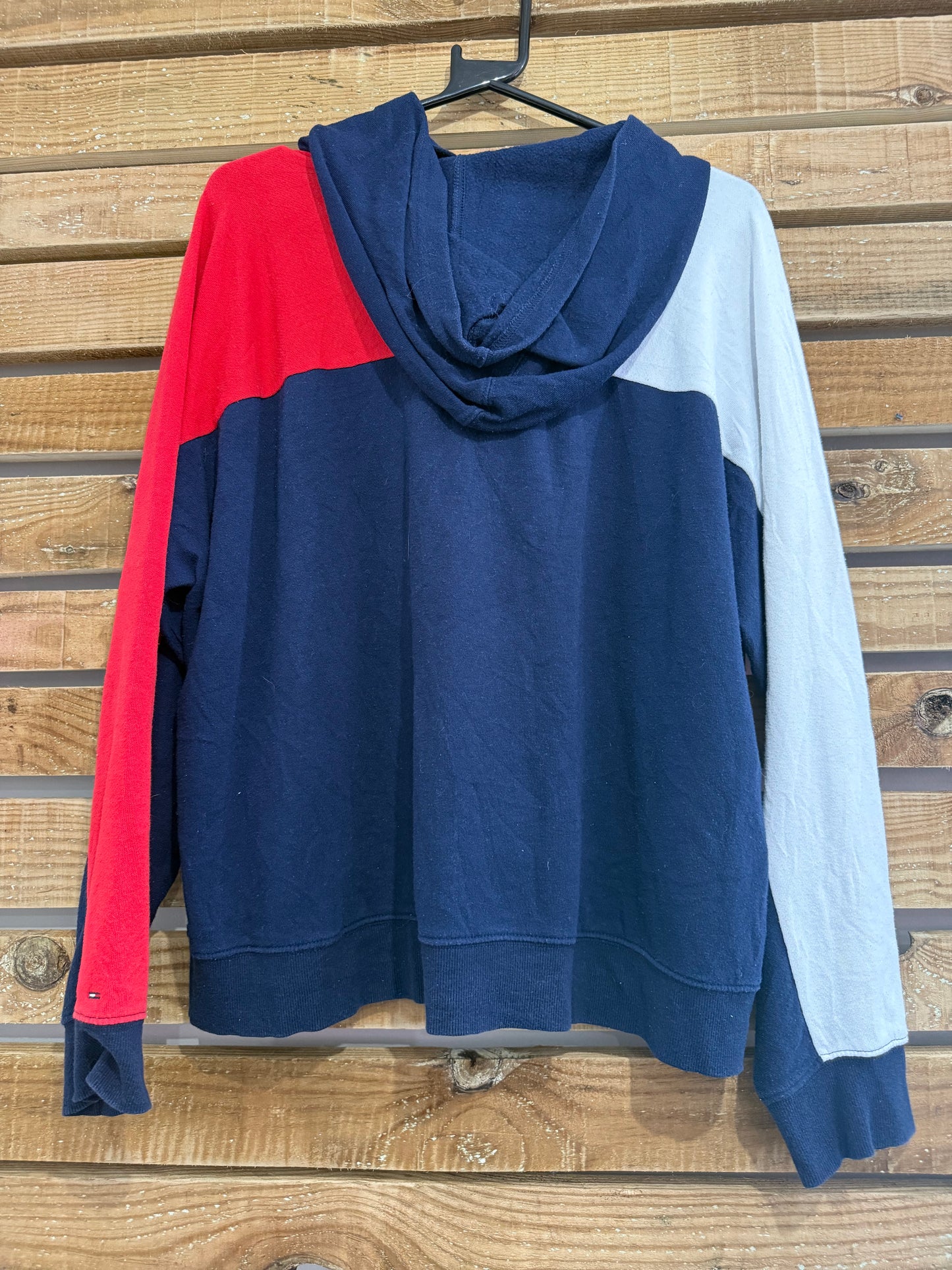 Vintage Y2K Tommy Hilfiger Spell-out logo hoodie/ hooded sweater.