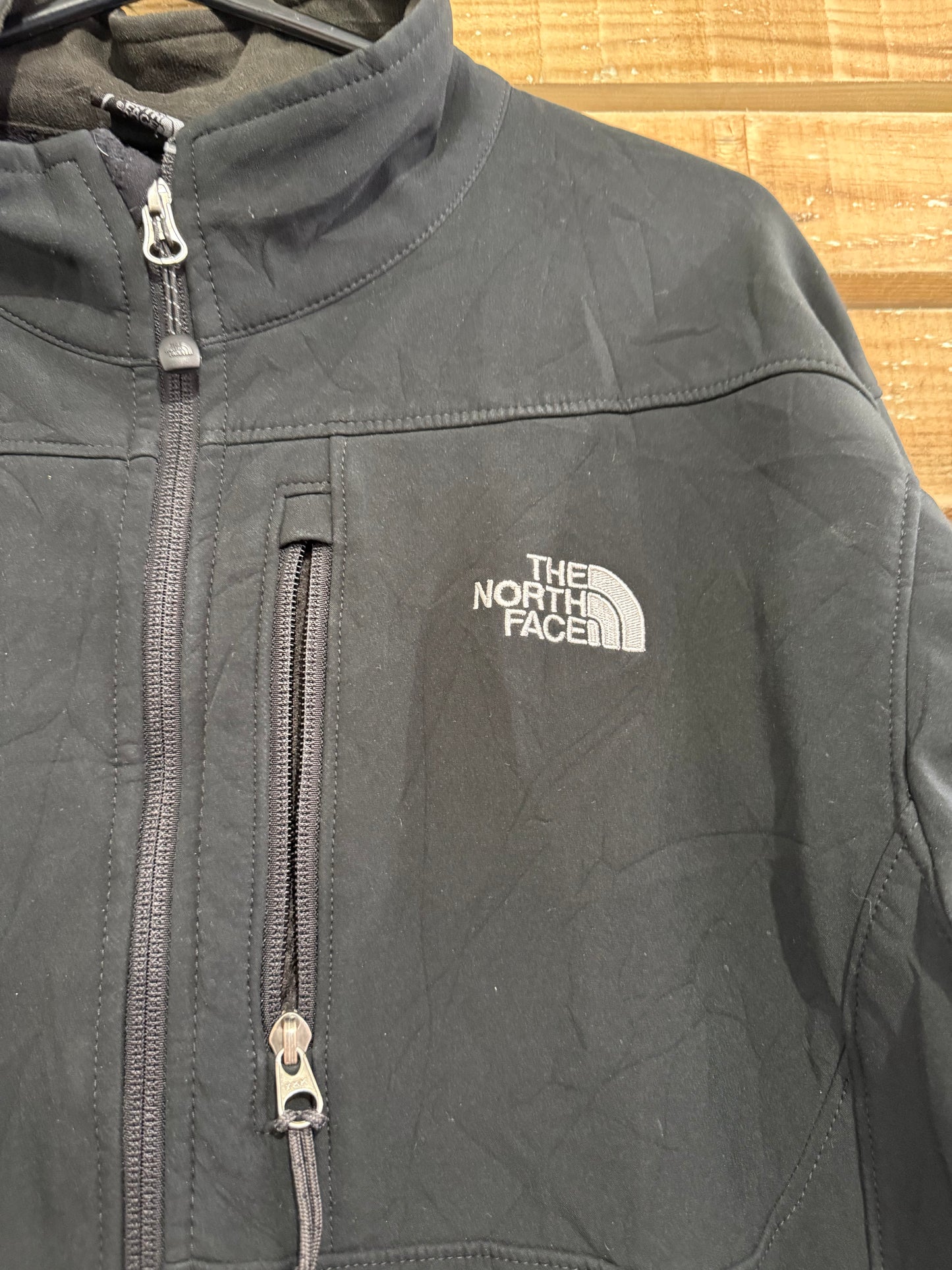 Vintage 90s The North Face Waterproof Outdoors Jacket. Black. Size Large.