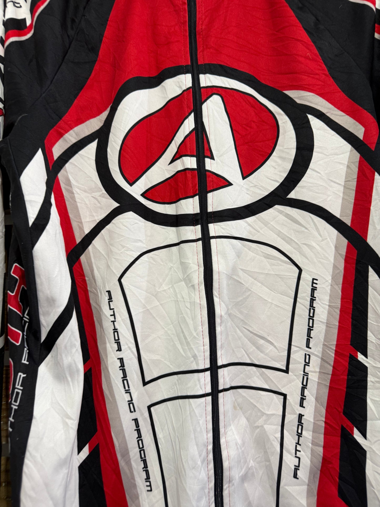 Vintage Y2K Bike cycling jersey sports top. Size large.