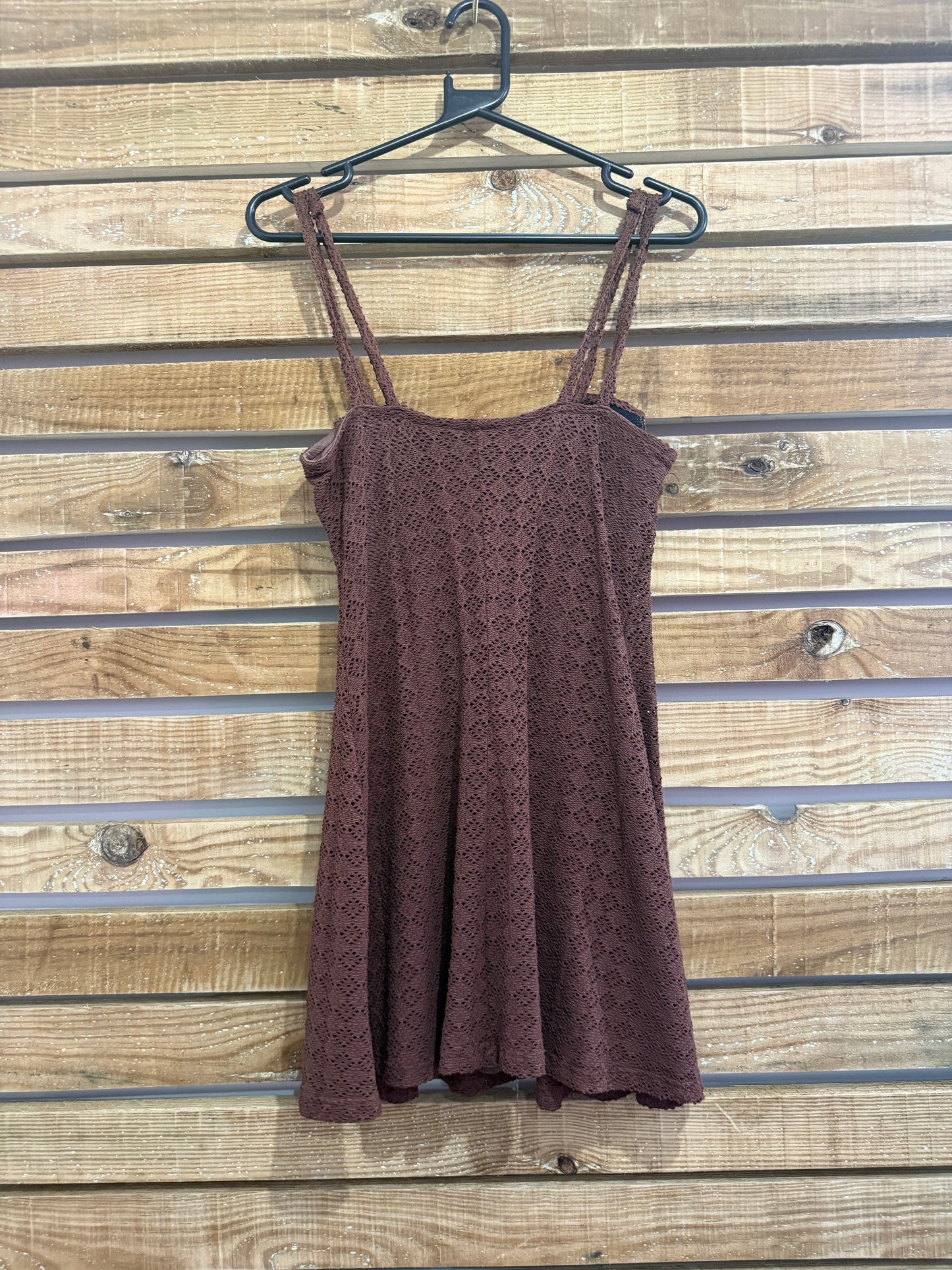 Vintage 70s crochet dress. Summer/ boho/ festival. Size 6-8