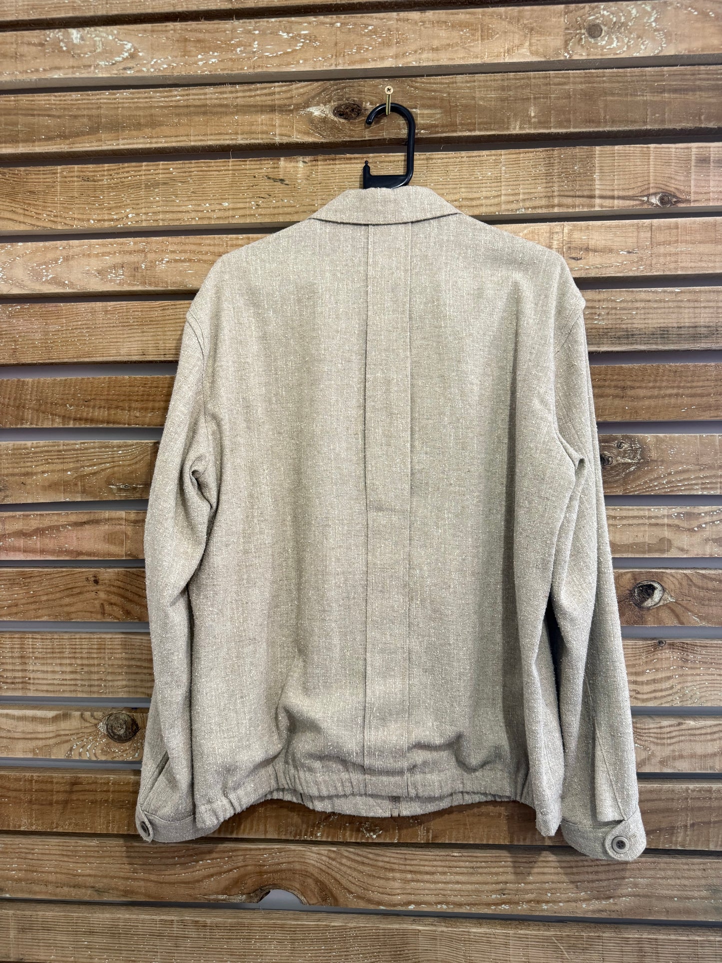 John Slim vintage style 50s jacket. Beige. Rockabilly/ western. Size Large.