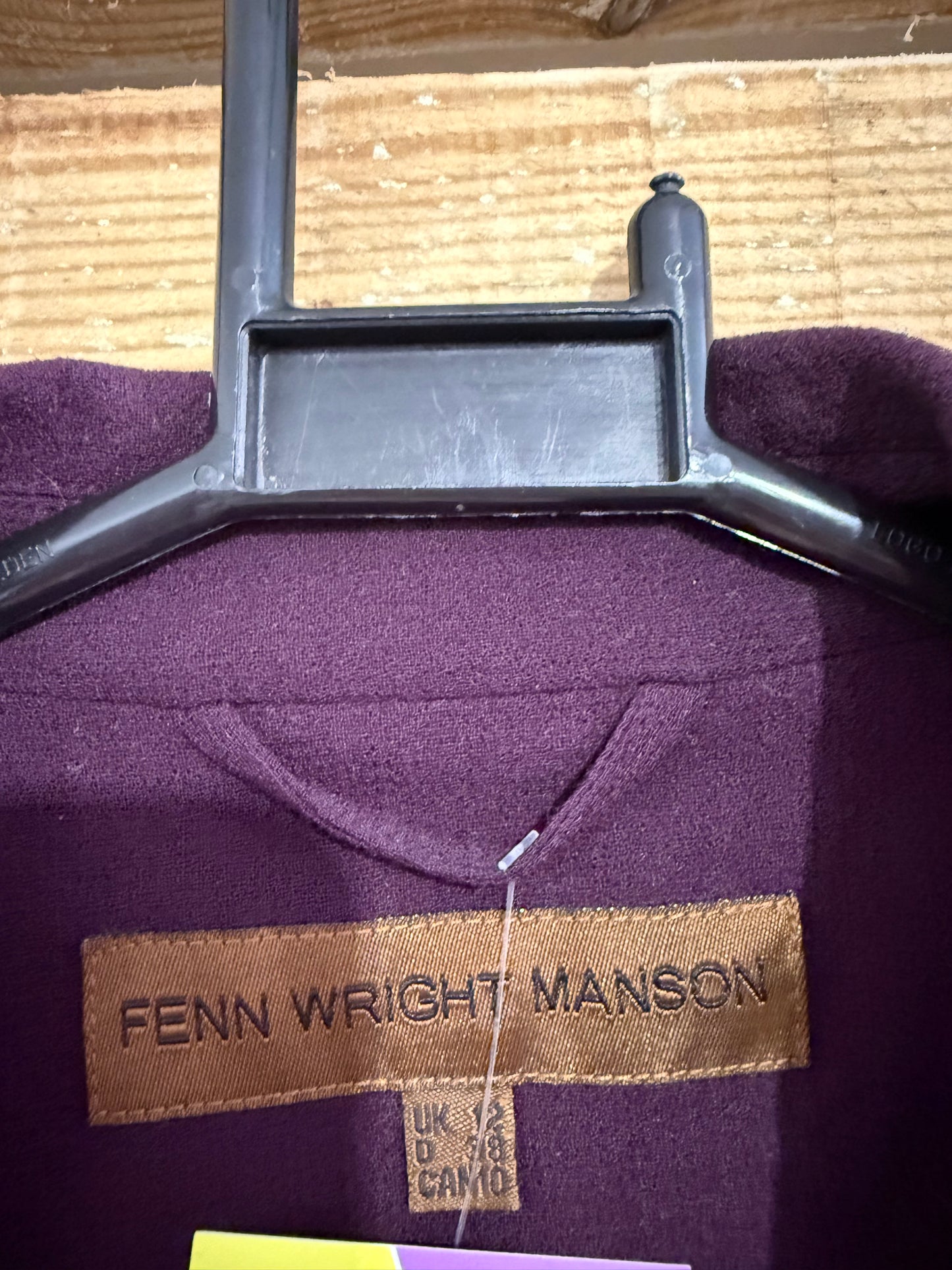 Vintage 90s Fenn Wright Manson blazer jacket. Size 12.