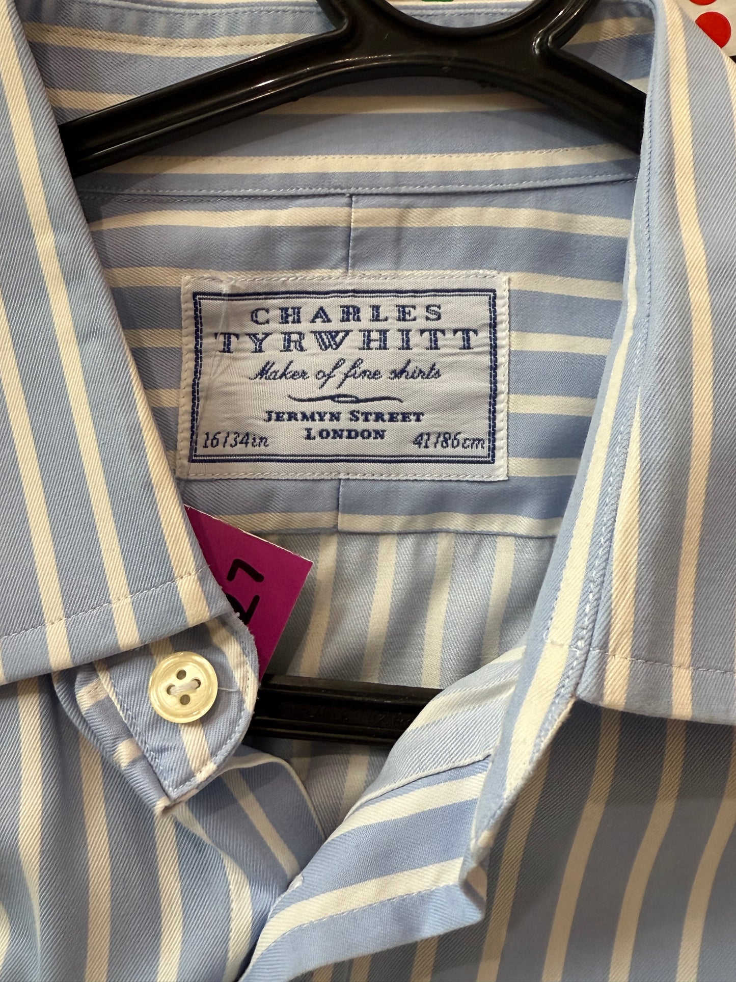 Charles Tyrwhitt striped shirt - Size Large.