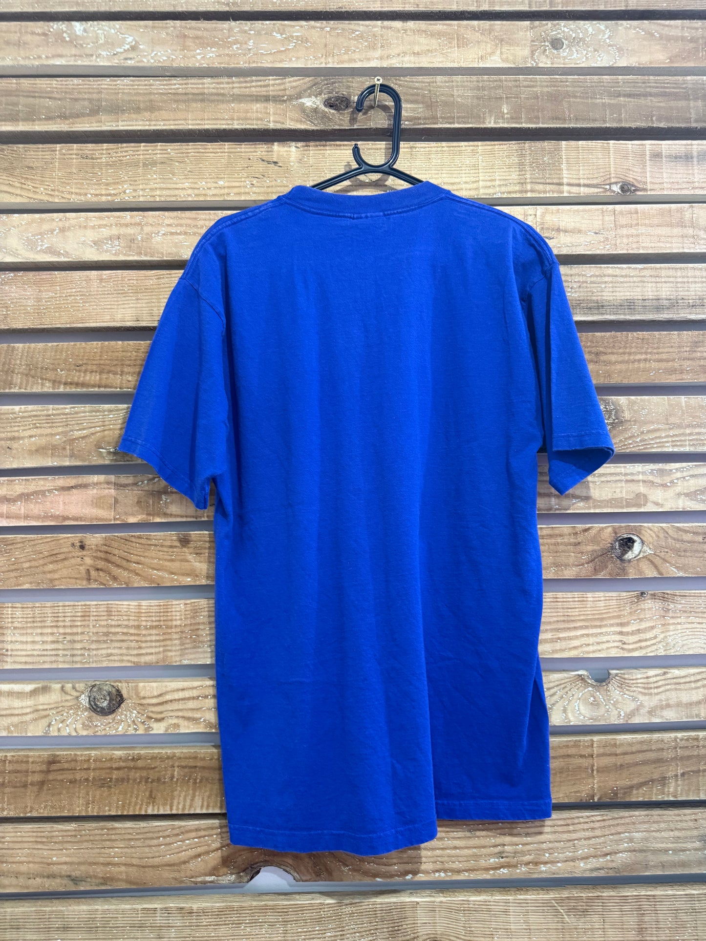 Vintage 90s Reebok New York Giants NFL USA American spell-out football top/ t-shirt. Size Medium.