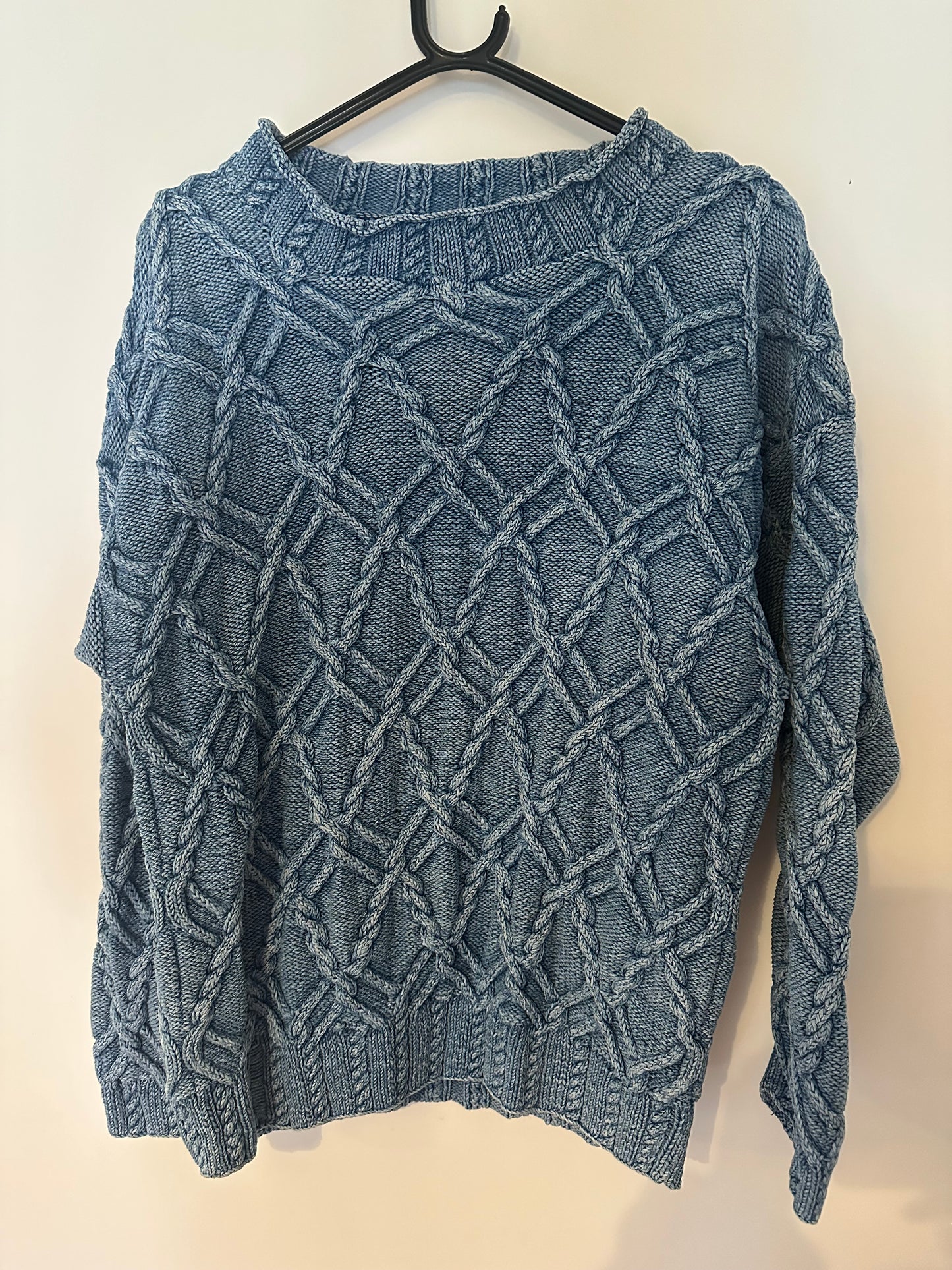Vintage RARE 90s Geo Trowark Jumper Knit Jumper. Size medium