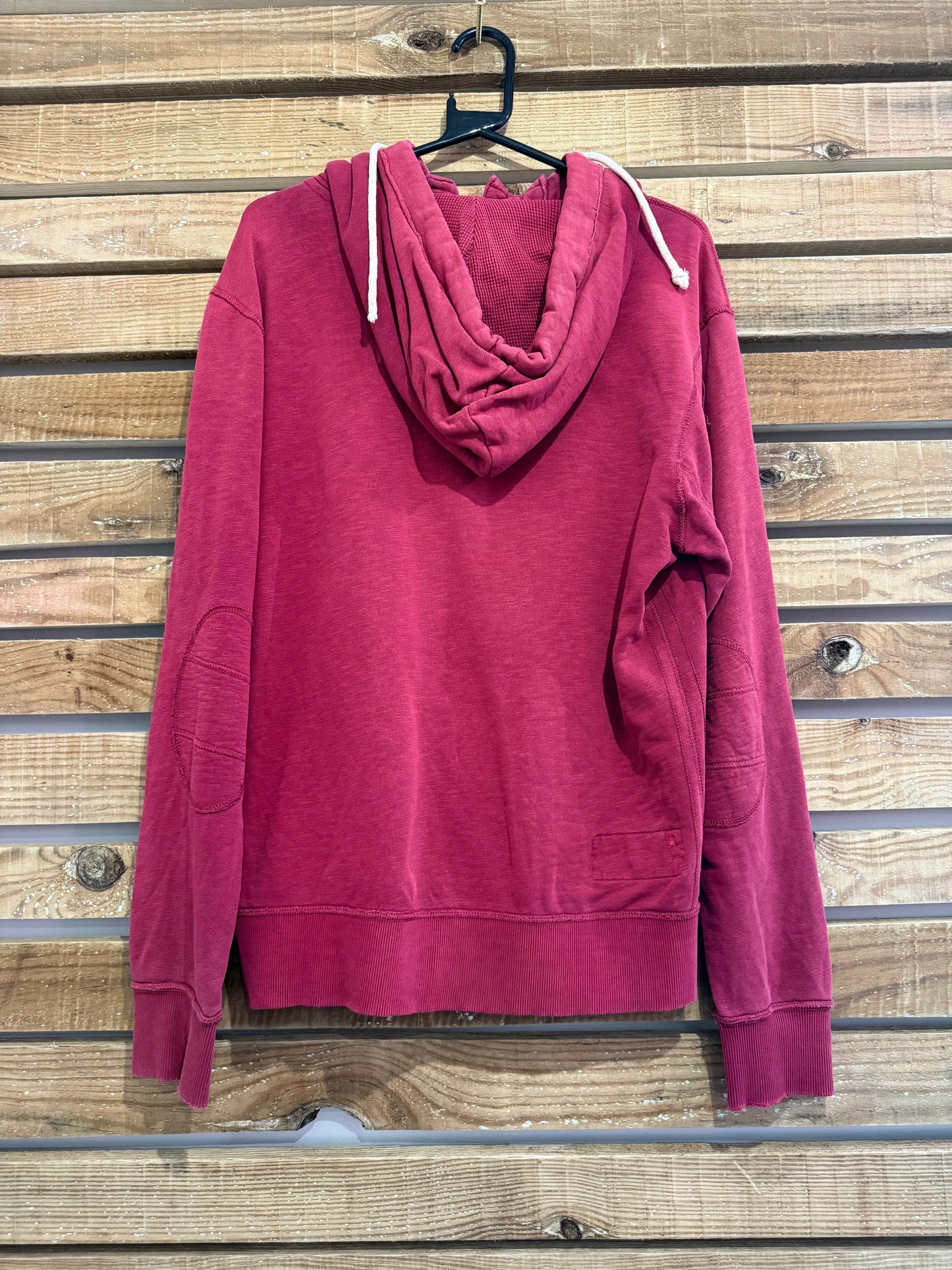Vintage Y2K Fat Face hoodie/ hooded sweater. Burgundy. Size Small.